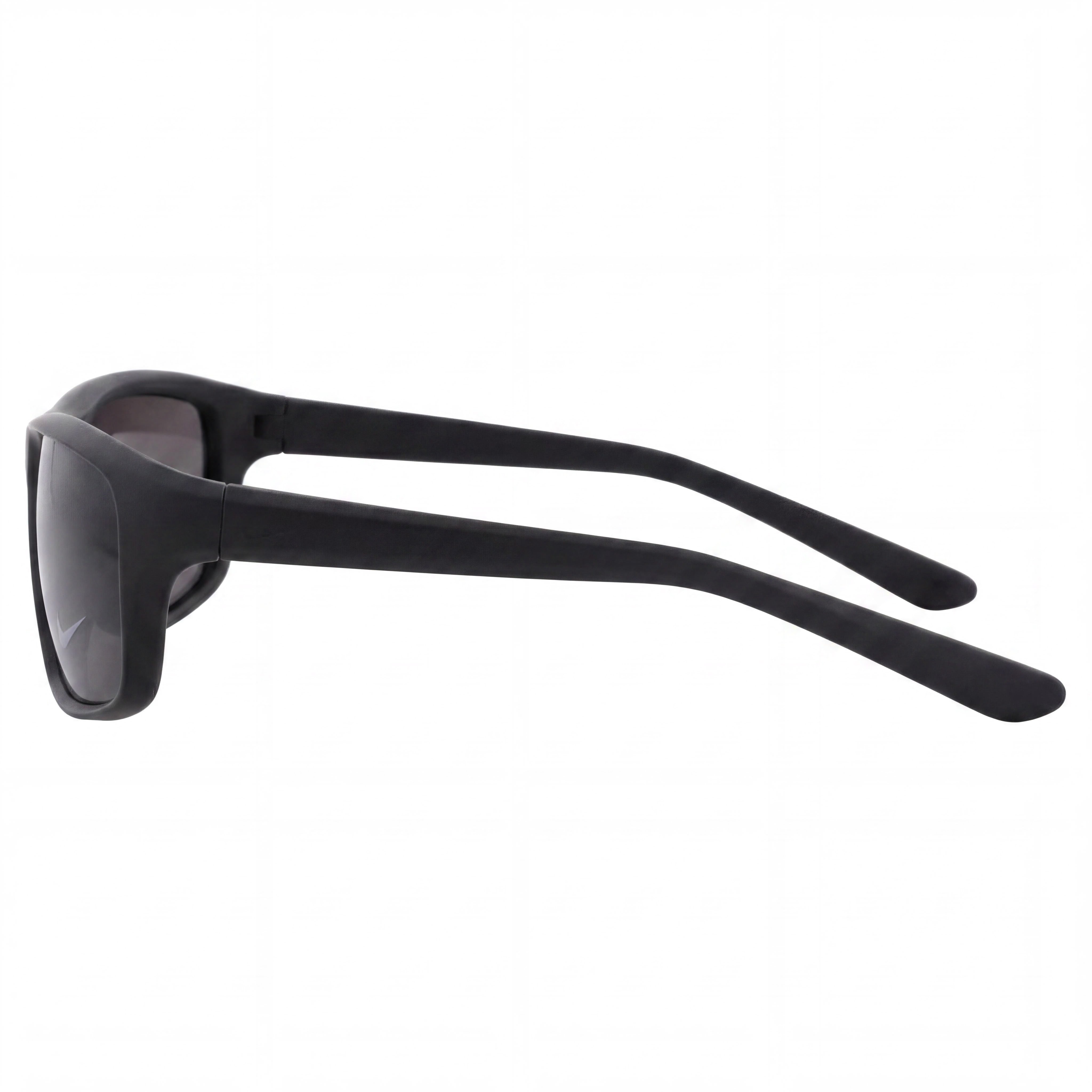 Gafas de sol polarizadas de alto rendimiento unisex Nike Sport, montura de plástico negro y gris, lentes grises, 64 mm, Photo 2