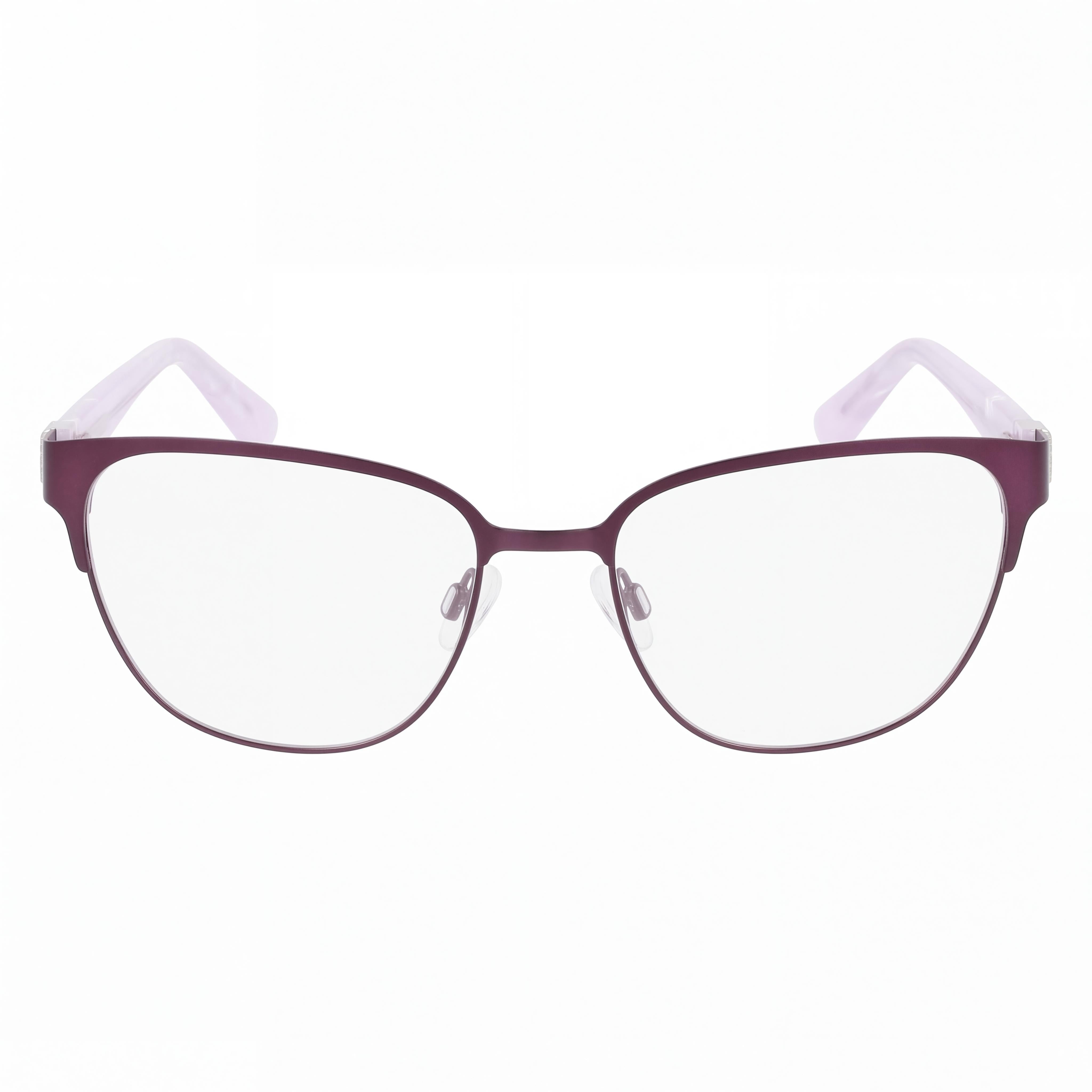 Anne Klein AK5122 Classic Women's Plum Acetate Eyeglasses with Non- Polycarbonate Lenses 52-17-135, Photo 2