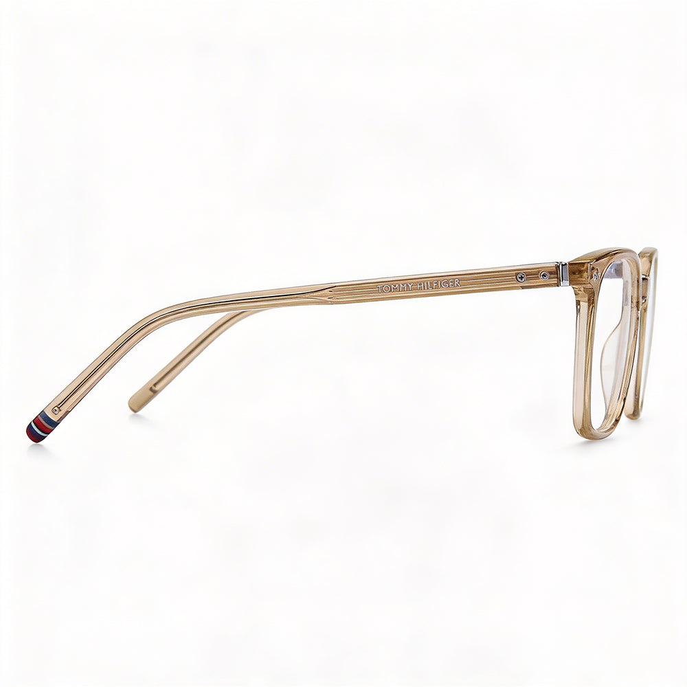 Gafas de sol Tommy Hilfiger Th 1942 para hombre, montura moderna de acetato, lentes de policarbonato no polarizadas, color beige, 52 mm