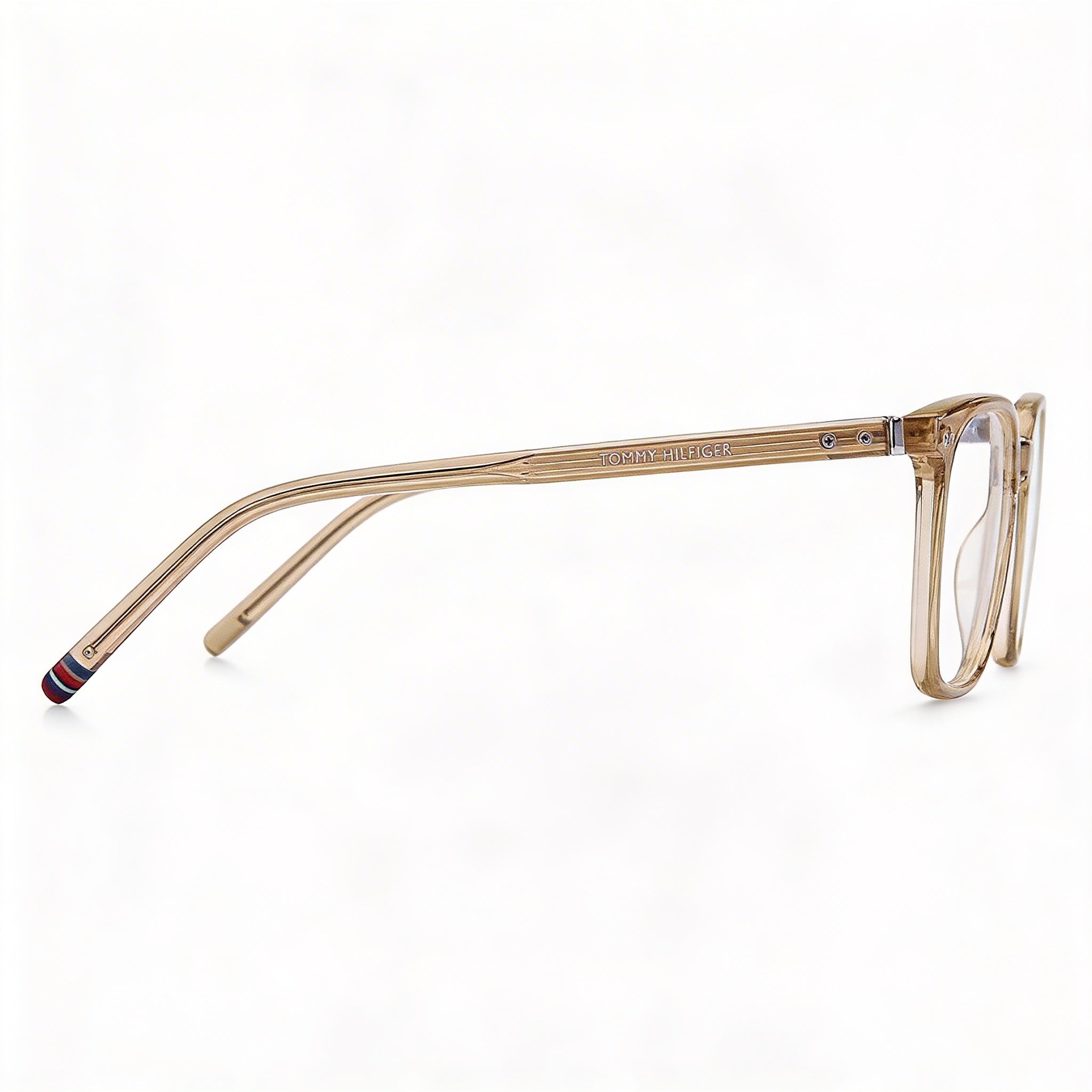 Tommy Hilfiger Th 1942 Men’s Modern Acetate Frame Non-Polarized Polycarbonate Lenses Beige Sunglasses 52mm, Photo 3