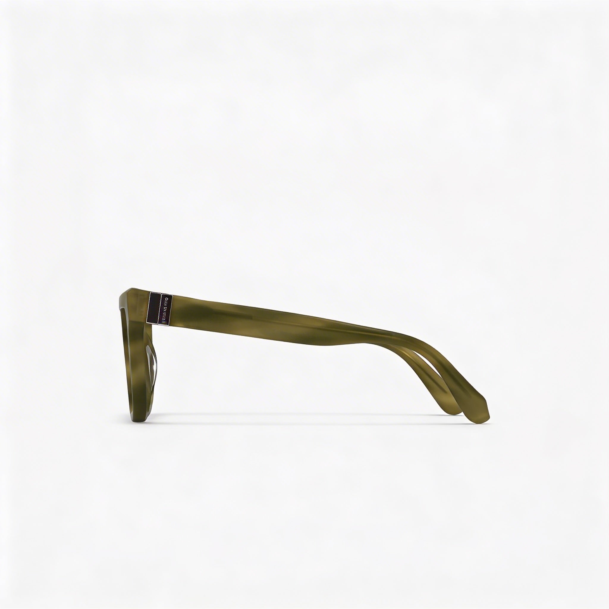 Salvatore Ferragamo SF2995 Modern Women's Acetate Frame Polycarbonate Lens Striped Khaki Eyewear 52mm, Photo 3