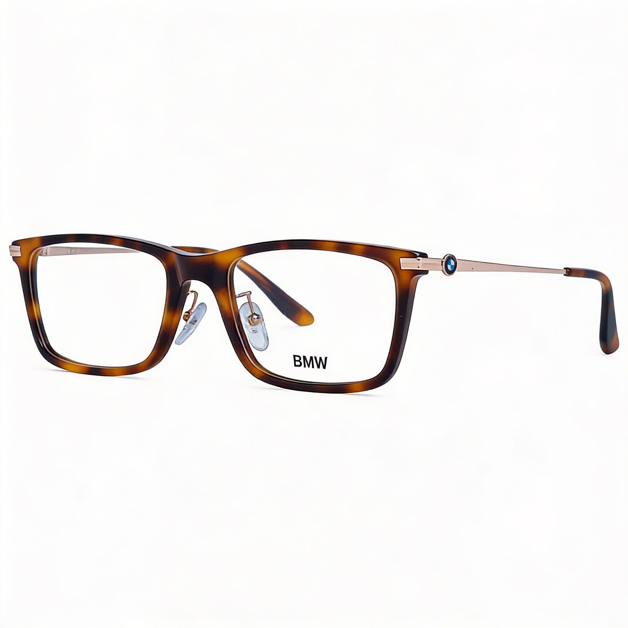 BMW Bw5020 Gafas de sol de plástico Havana oscuro para hombre Lente de 56 mm Puente de 20 mm Patilla de 145 mm, Photo 2