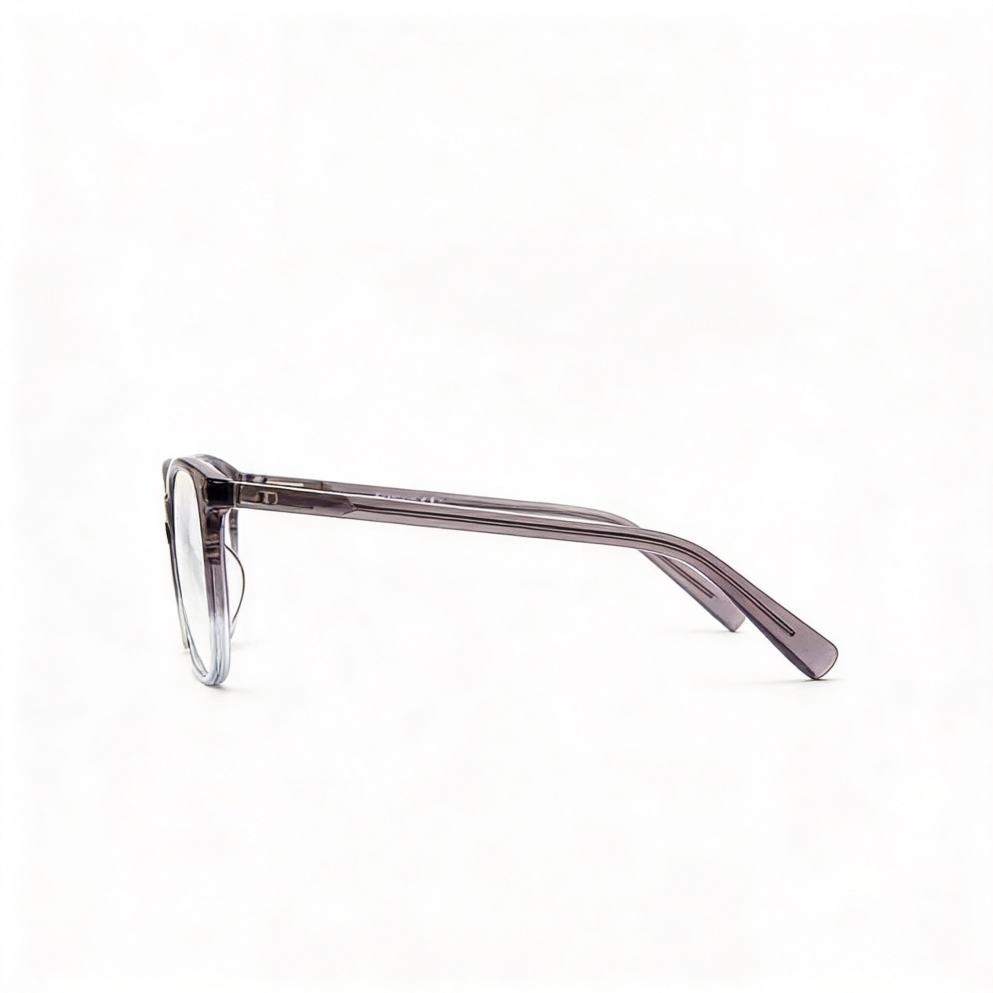 Missoni MMI 0010 Women's Square Grey Horn Acetate Eyeglasses with 54mm Lens, 16mm Bridge, 140mm Temple, Photo 3