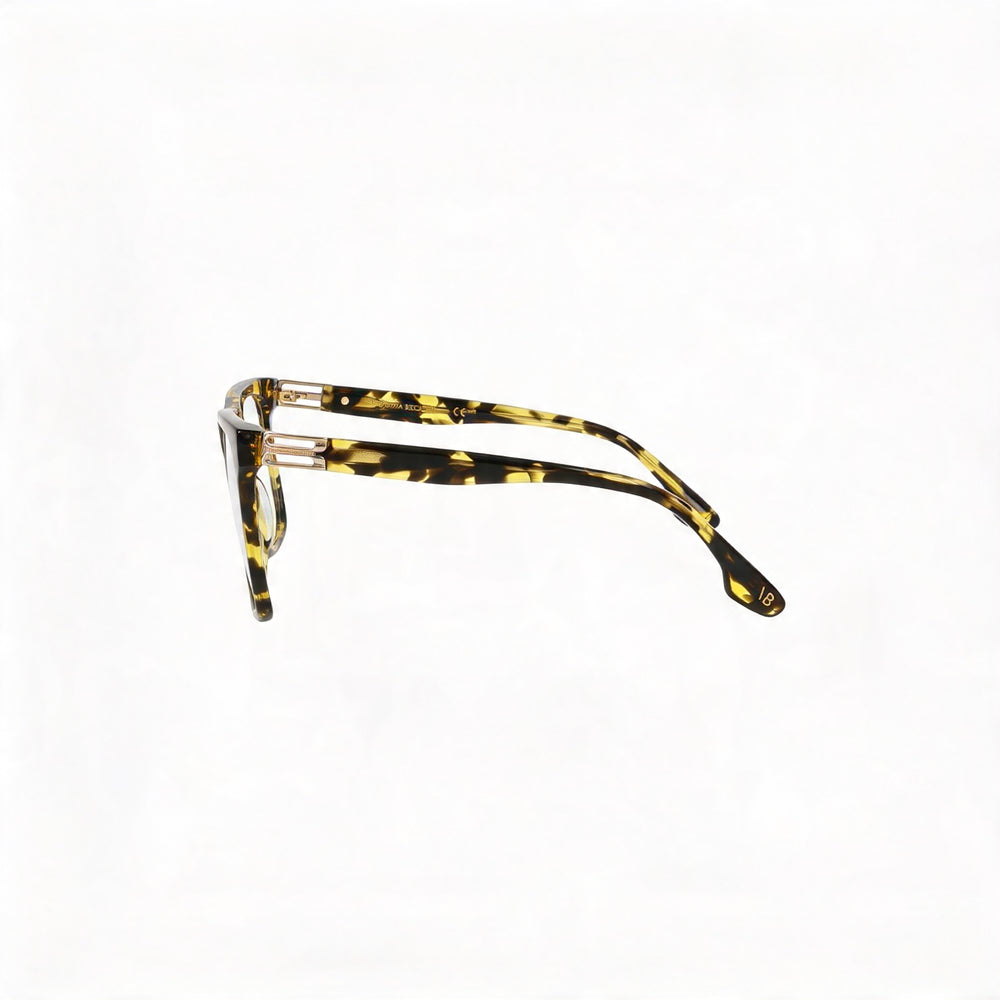 Victoria Beckham Vb2679 Women's Havana Black and Yellow Optical Frames with Clear Demo Lenses, Prescription Ready, 53mm