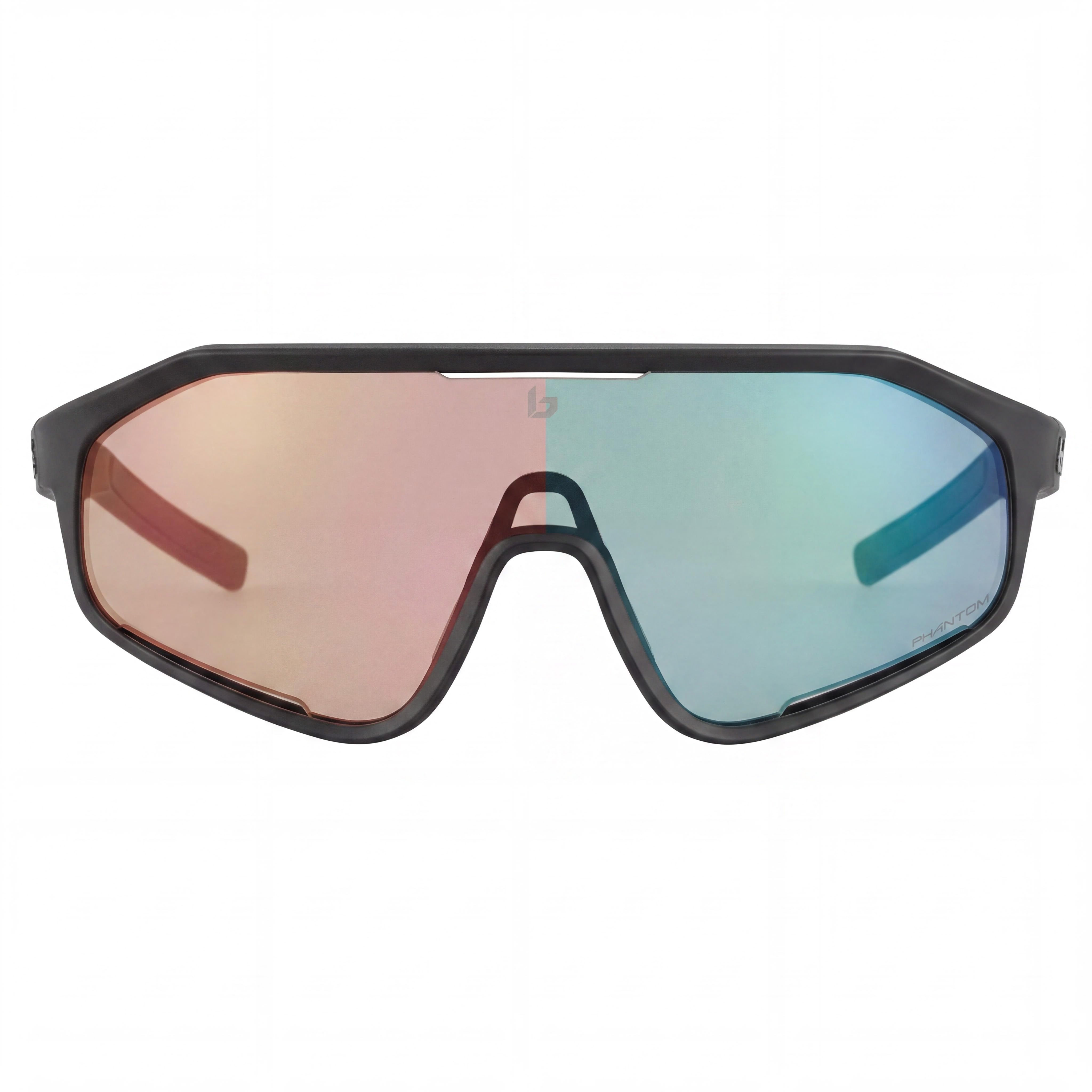 bollé Clint Unisex Sunglasses, Plastic Frame, Clear Photochromic Green Polycarbonate UV Protection Lenses, Adjustable (136mm), Photo 2