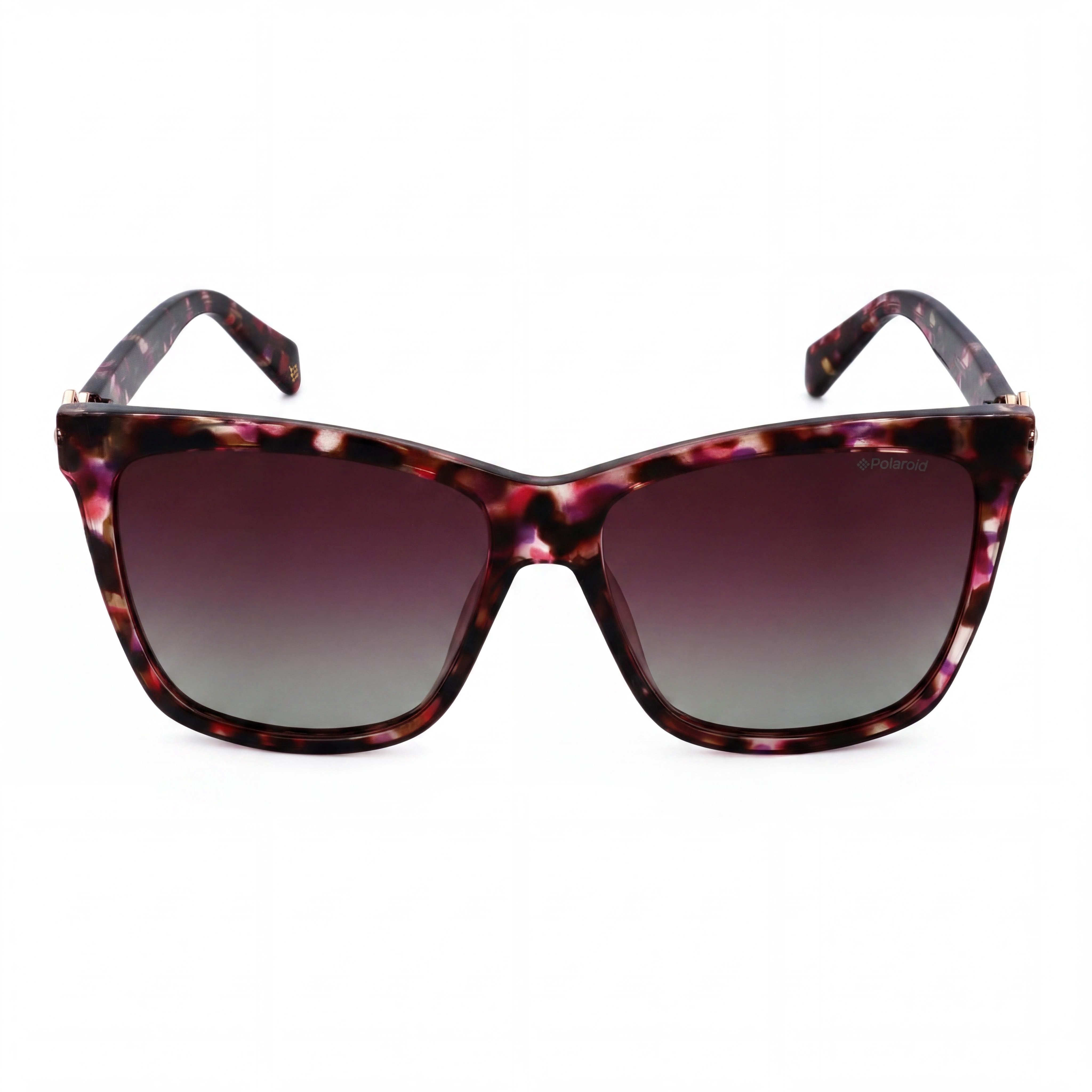 Polaroid Pld 4078/S/X Women's Polarized UV Protection Polycarbonate Sunglasses Burgundy Havana 56mm, Photo 2