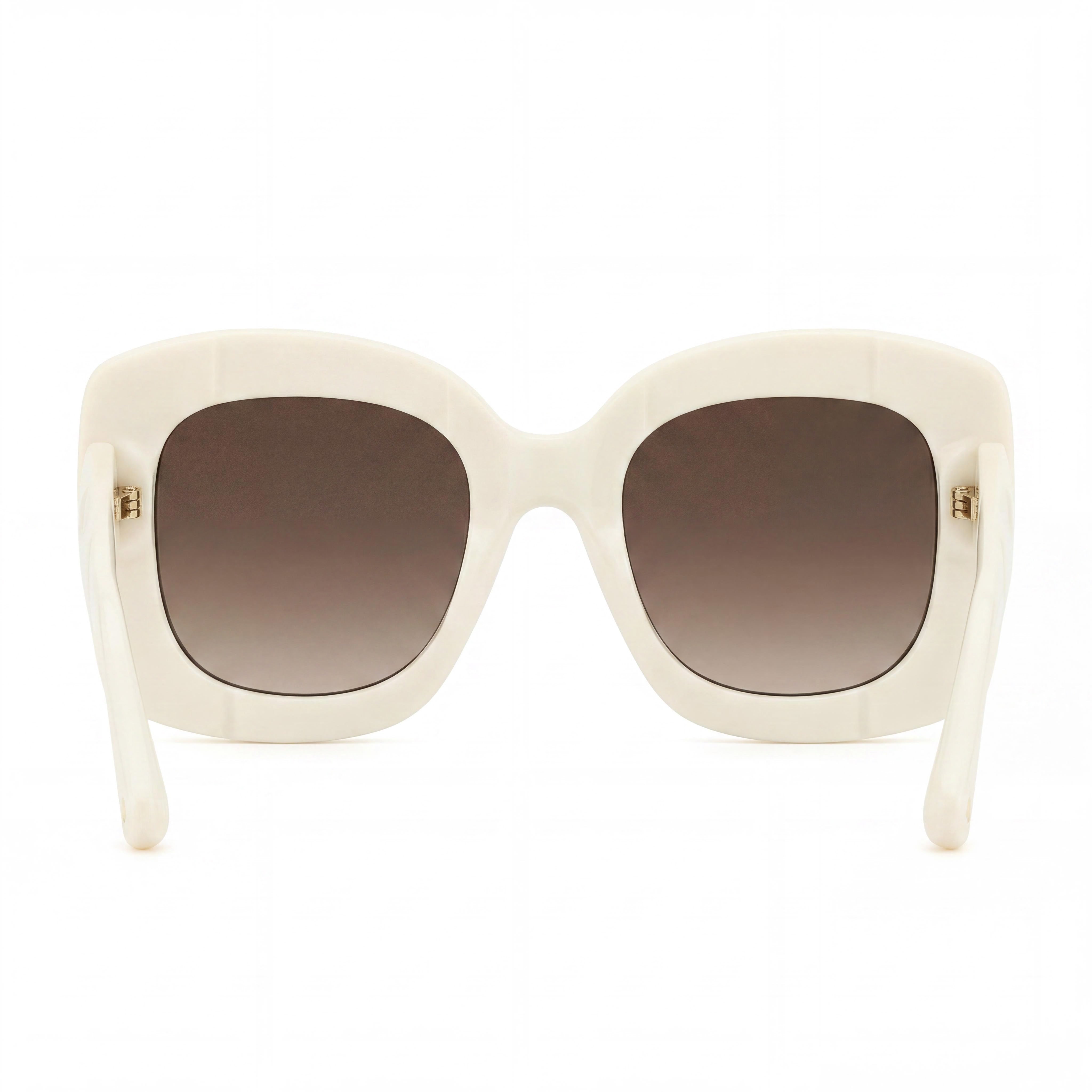 Gafas de sol Kate Spade New York para mujer, estilo casual, con montura de acetato en blanco roto y sombreado marrón, no polarizadas, de 50 mm, Photo 2