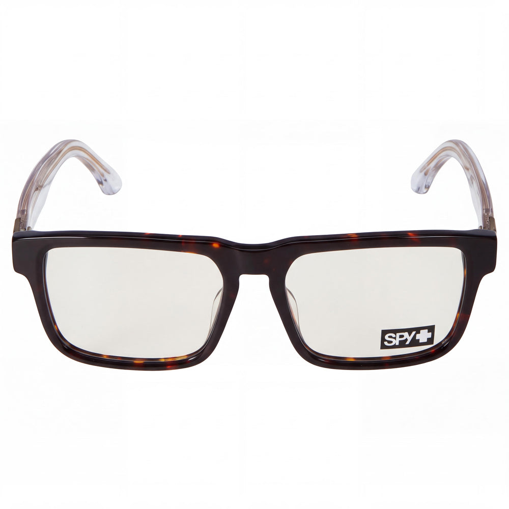 Spy Helm Optical 56 Unisex Dark Tort Crystal Acetate Prescription Ready Eyeglasses Frame 56-17-145mm