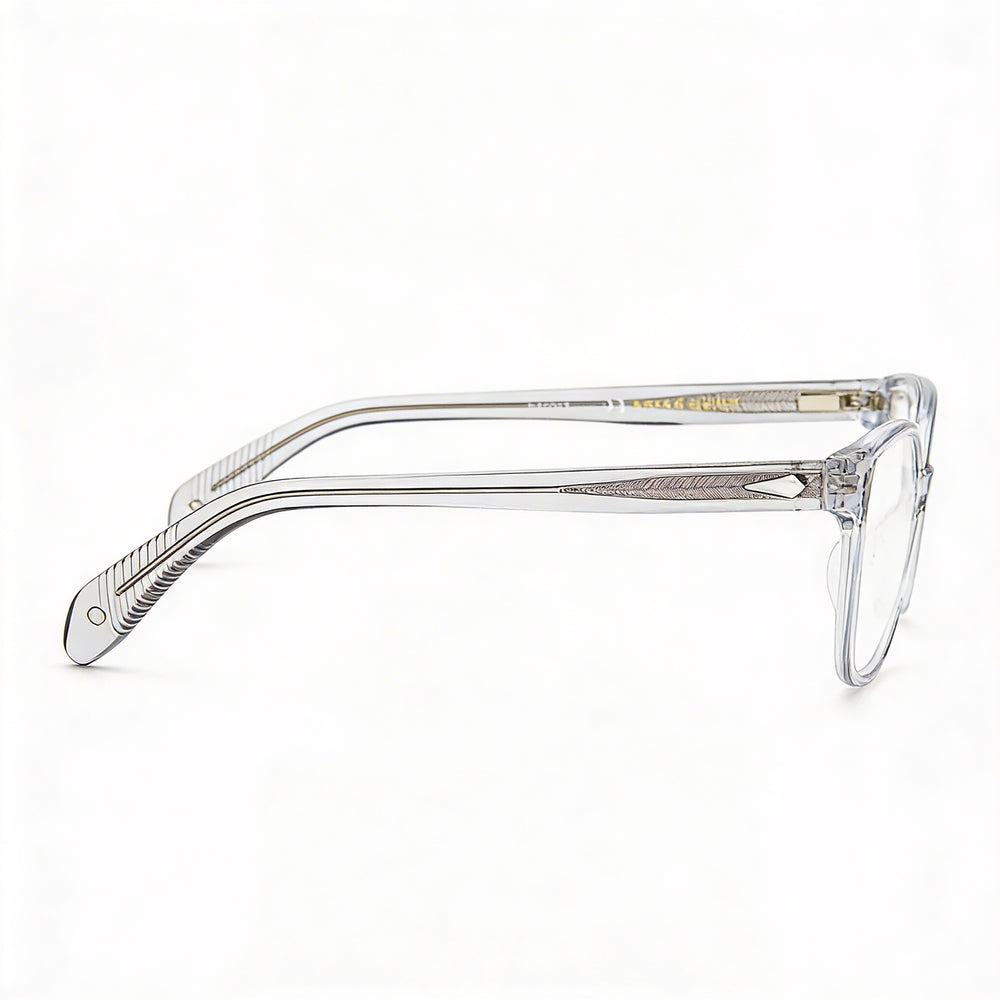Gafas de sol polarizadas Rag & Bone RNB3053 unisex, armazón ecológico gris rutenio oscuro, lentes grises, 54 mm