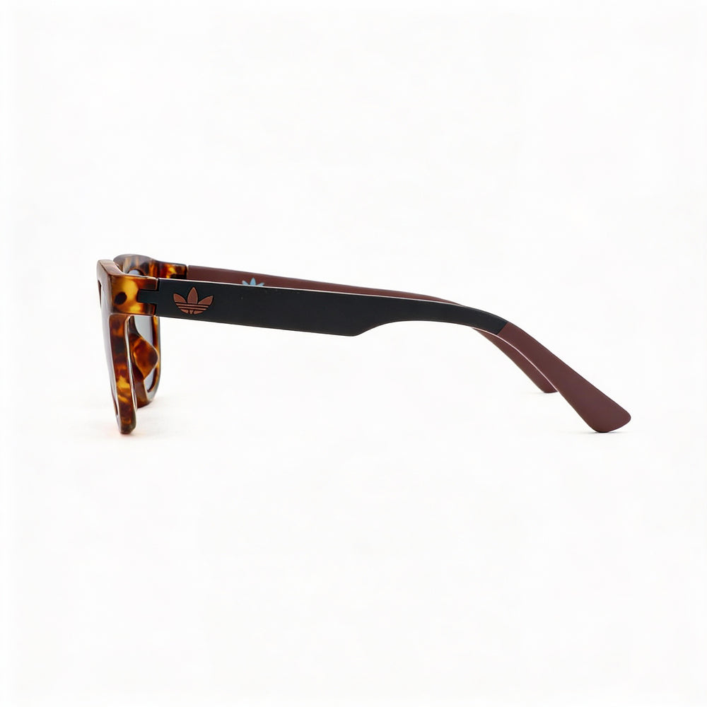 adidas Originals Contemporary - Gafas de sol para mujer, multicolor, con montura de plástico y lentes verdes, protección UV y antirreflejos, talla 48-22-145