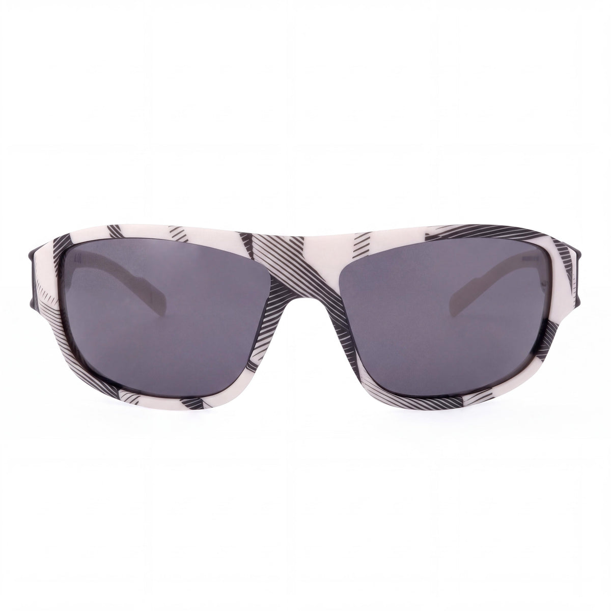 Gafas de sol casuales para hombre adidas con montura inyectada en color beige y lentes ahumadas, protección UV 400, 61 mm, Photo 2