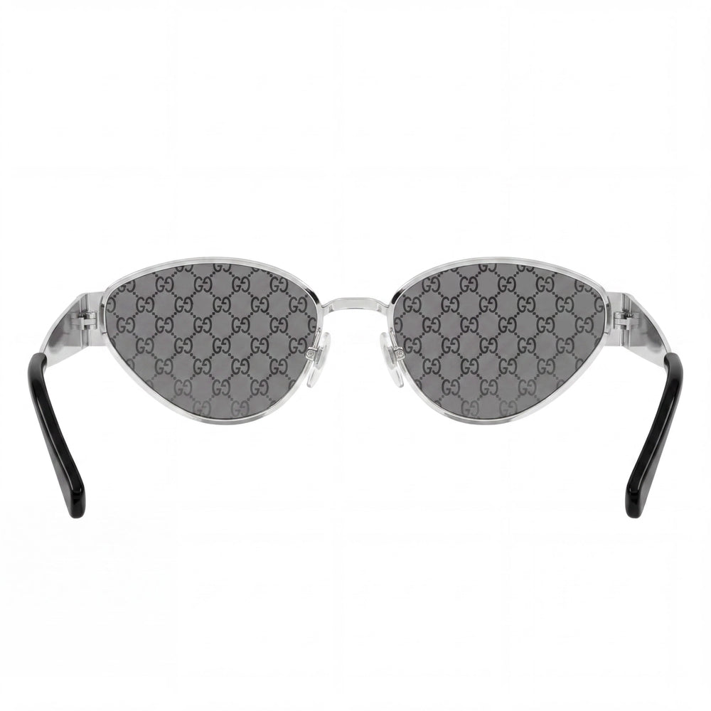 Gucci GG1853S-002 Modern Unisex Sunglasses - Black Frame, Black Lenses (Bridge 18mm, Temple 145mm)