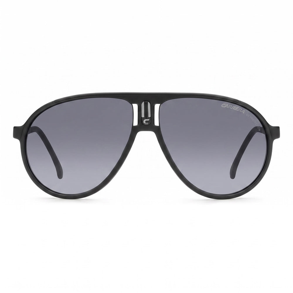 Carrera CHAMPION/N Black Aviator Gradient Sunglasses Unisex, 62mm