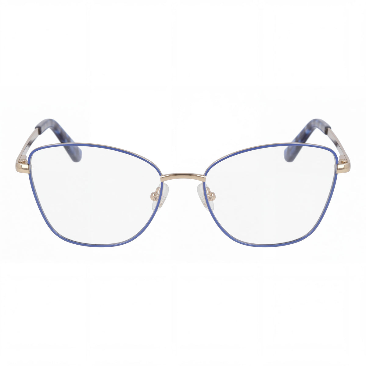 GUESS Unisex Gu50194 Style Eyewear with Blue Havana Plastic Frame and Polycarbonate Lenses, 55mm Lens Width, Photo 2