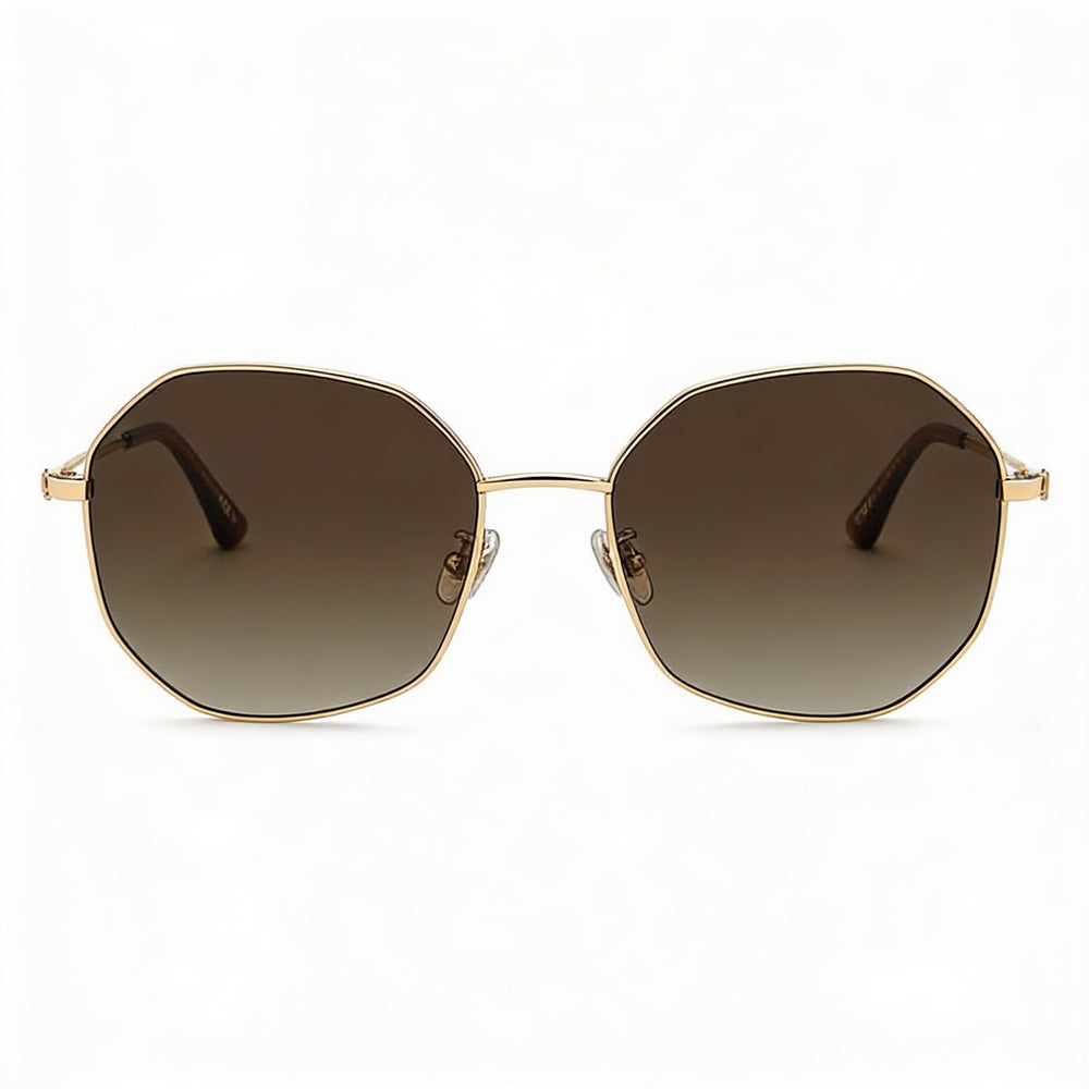 Gafas de Sol Jimmy Choo Astra/F/SK 000 de Acero Inoxidable Oro Rosado para Mujer 100% Protección UVA/UVB 58mm