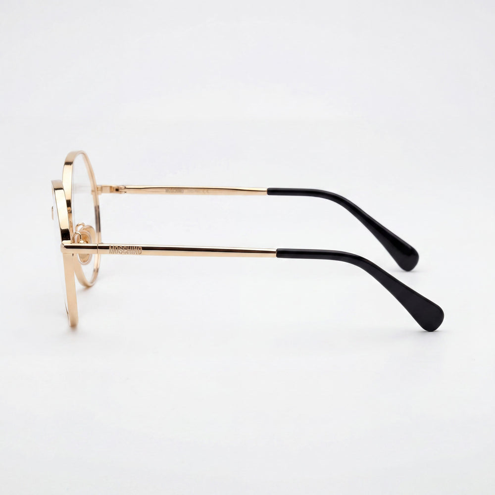 MaxMara eyewear Women's with Deep Gold Metal Frame and Multicoloured Lenses 56mm