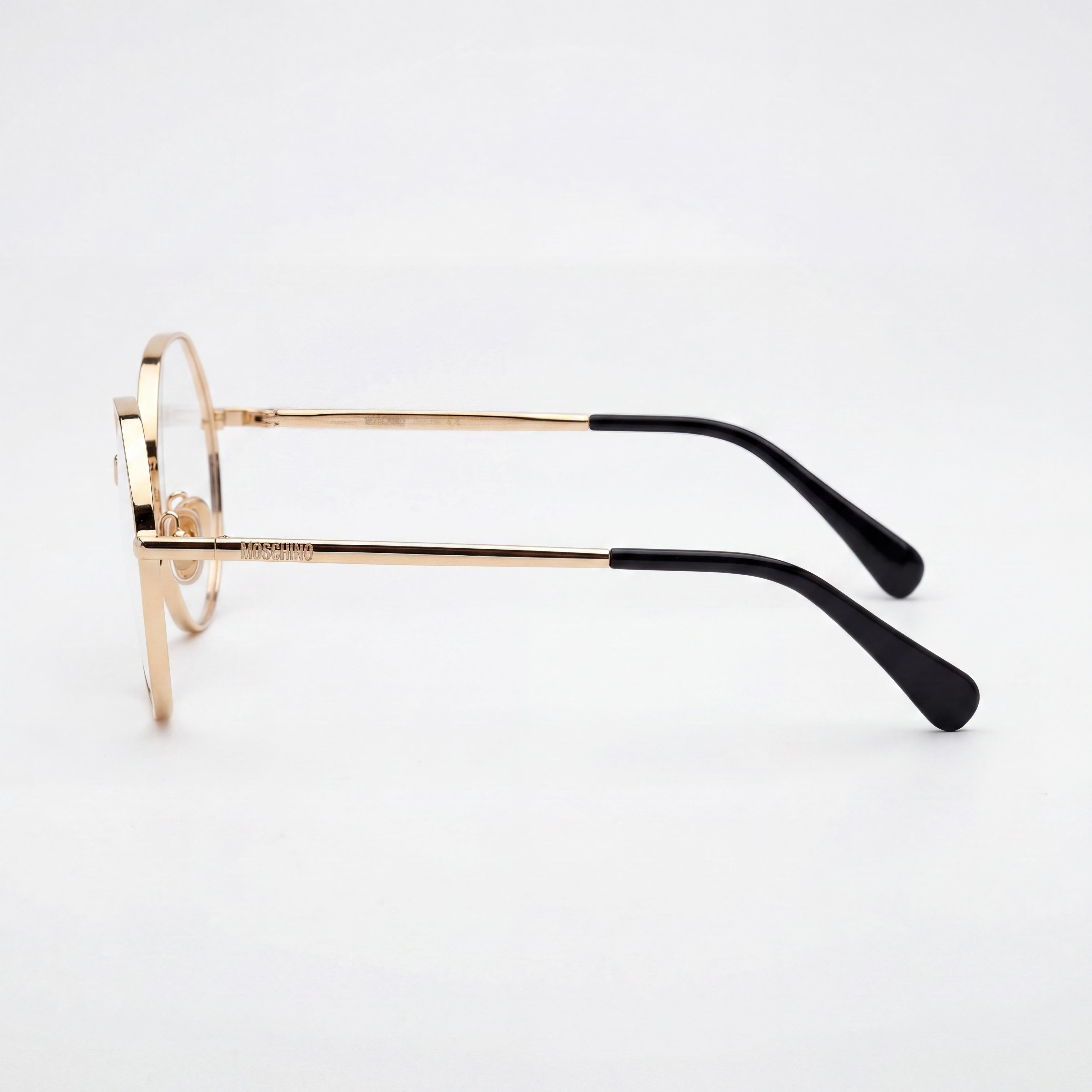Gafas MaxMara de mujer con montura de metal Deep Gold y lentes multicolor de 56 mm, Photo 2