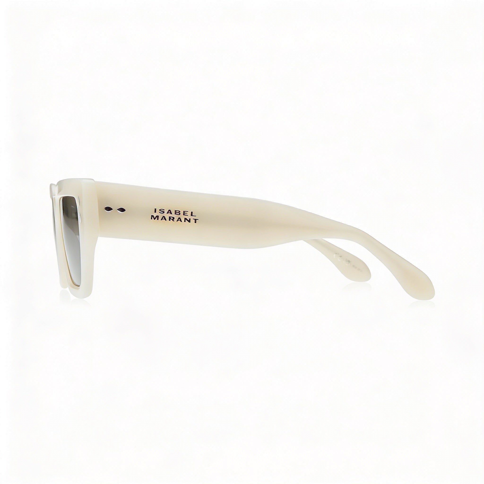 Gafas de sol Isabel Marant para mujer, modernas, de acetato, color gris marfil, con protección UV, no polarizadas, de 54 mm, Photo 3
