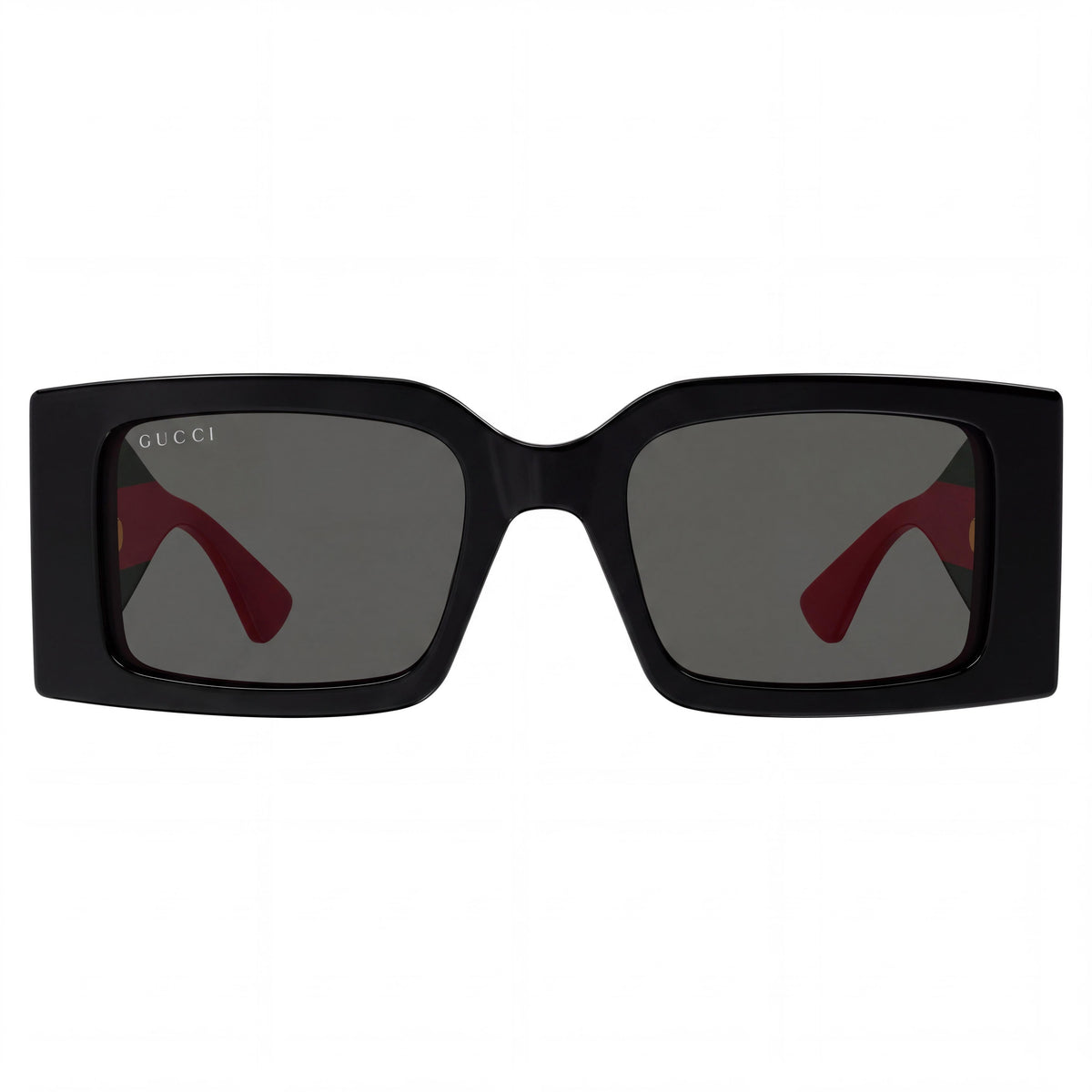 Gafas de sol para mujer Gucci GG1860S-001 con montura de plástico negra/verde, lentes negras polarizadas con protección UV, 52 mm, Photo 2