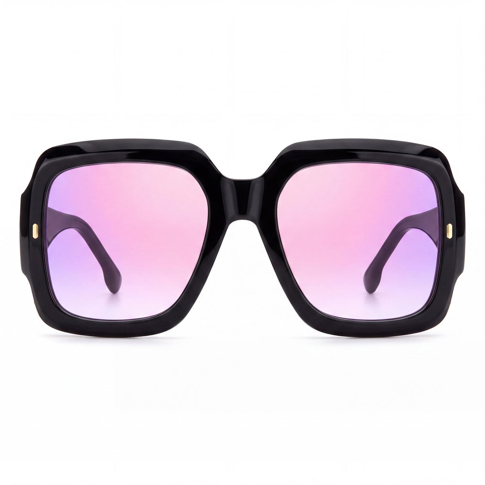 Carrera 3004/S Unisex Black Multilayer Violet Plastic UV Protection Sunglasses 54mm