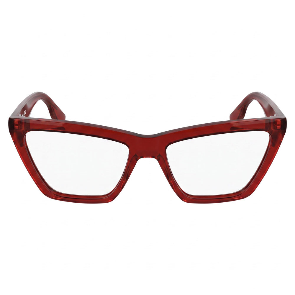 KARL LAGERFELD Kl6195 Women's Red Acetate Optical Eyeglasses 54mm