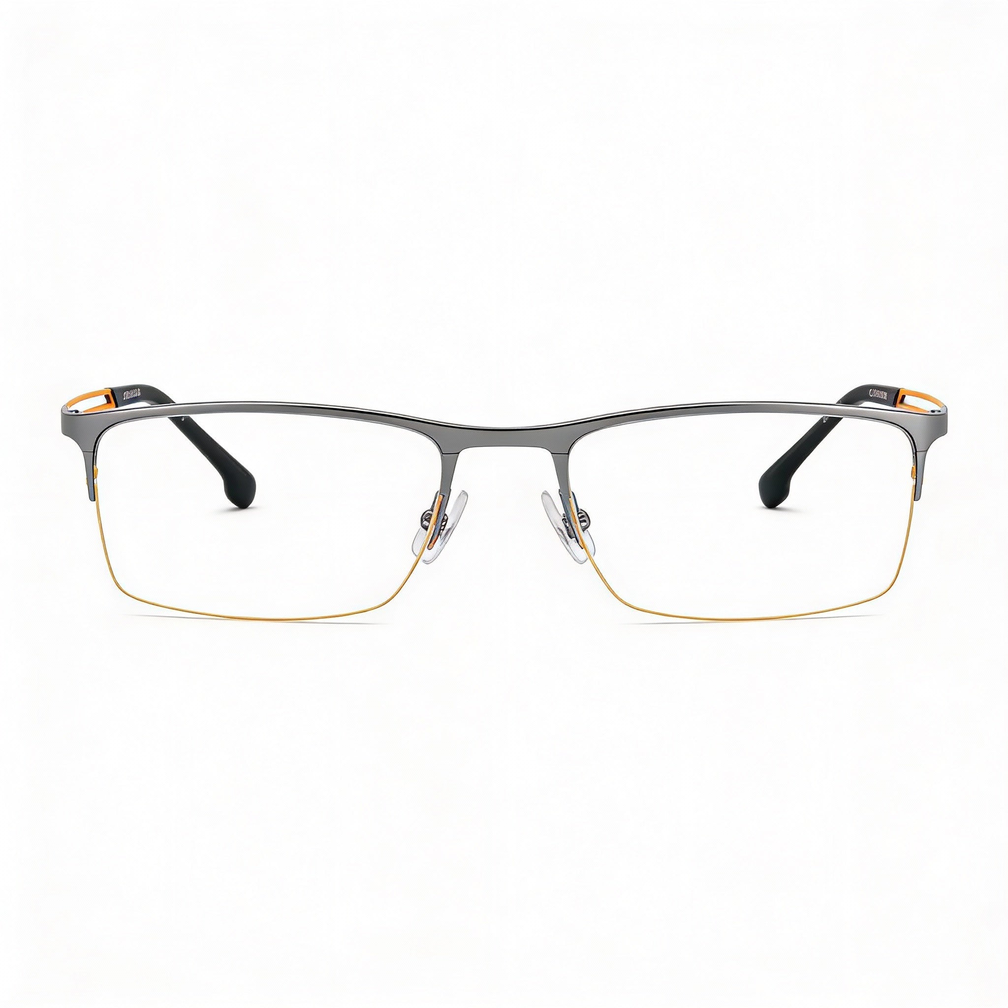 Gafas de sol Carrera 8899 unisex modernas de acero inoxidable color naranja rutenio oscuro de 55 mm, Photo 2