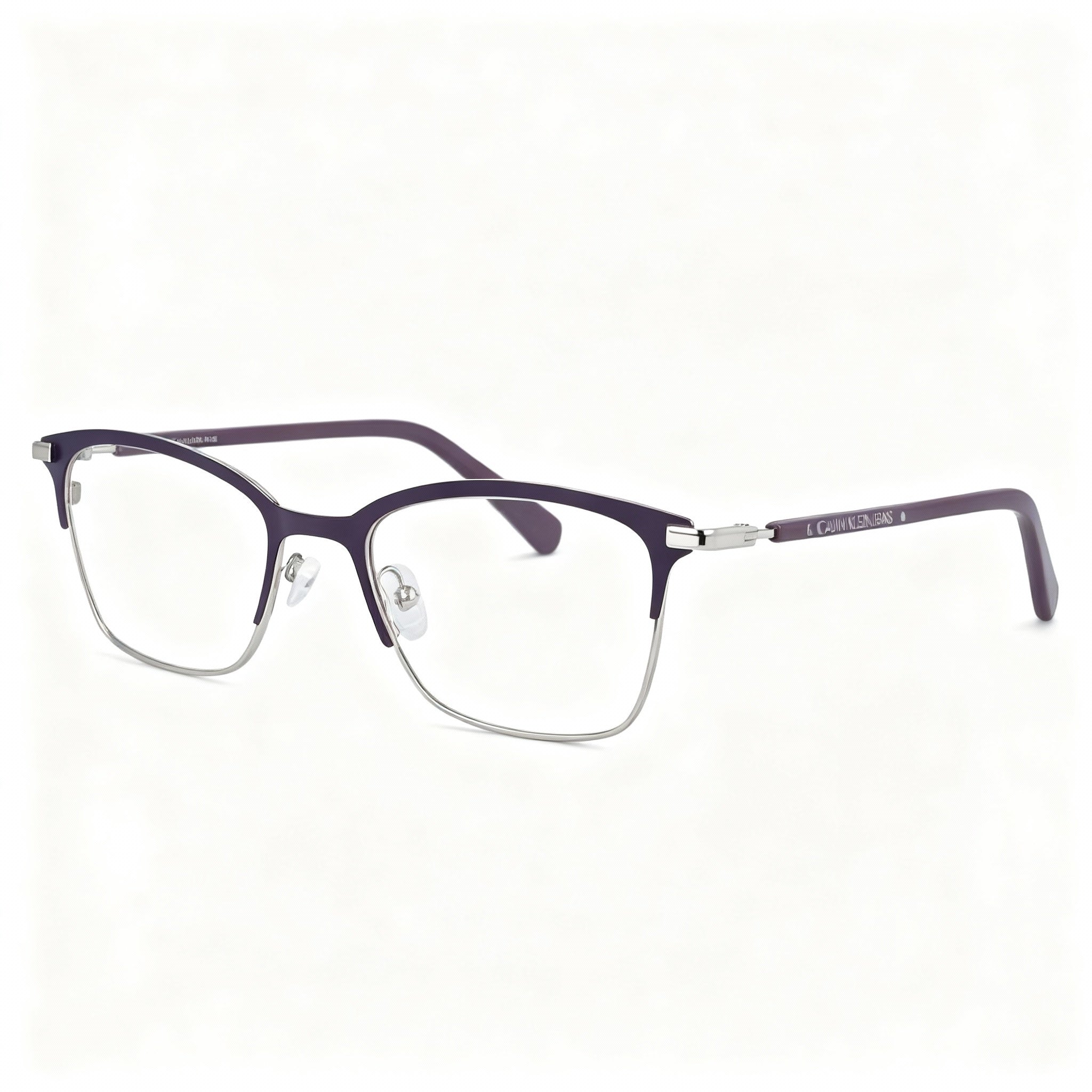 Calvin Klein Jeans Ckj19312 Women's Metal Purple Eyeglasses with 50mm Lens, 17mm Bridge, 135mm Temples, Photo 3