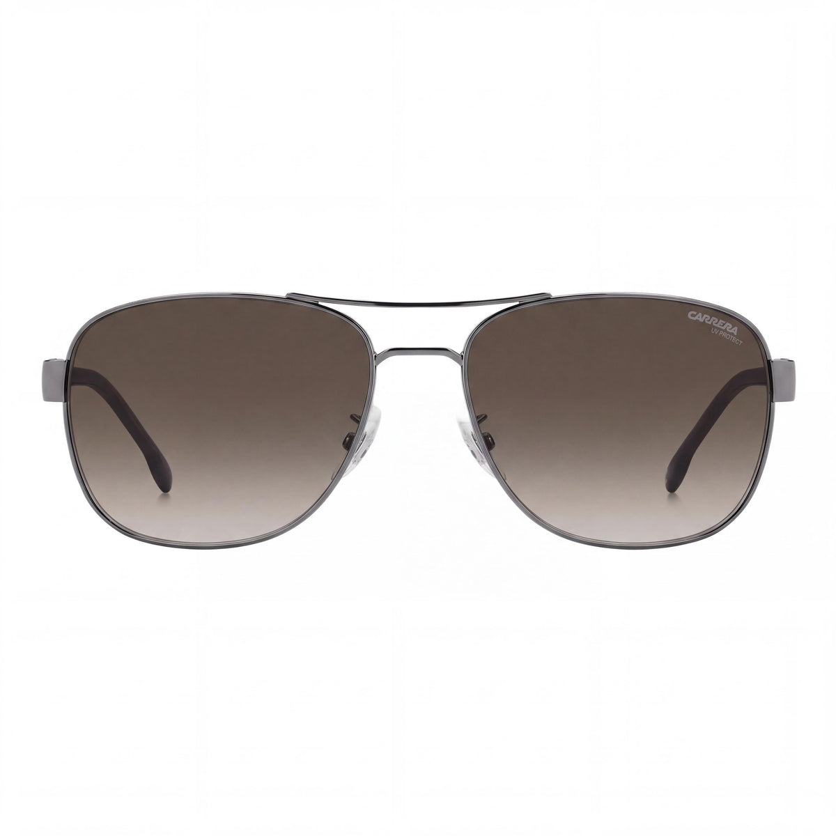 Carrera Women's C Flex 02/G/S UV Protection Sunglasses, Stainless Steel, Dark Ruthenium, Brown Shaded Lenses, 60mm, Photo 2