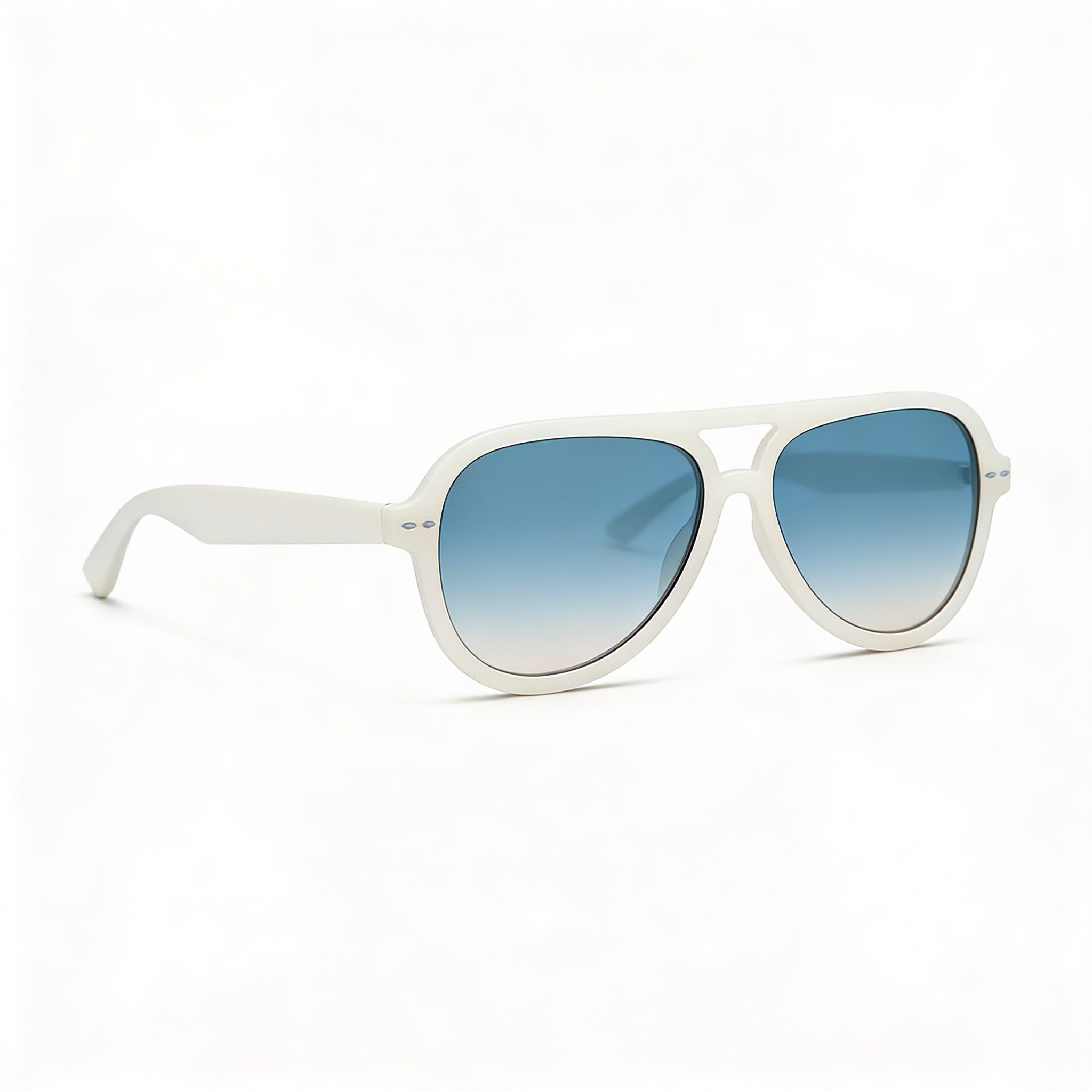Gafas de sol Isabel Marant Im0006s para mujer, de acetato marfil, con protección UV, color gris y marrón, doble tono, 59 mm, Photo 3