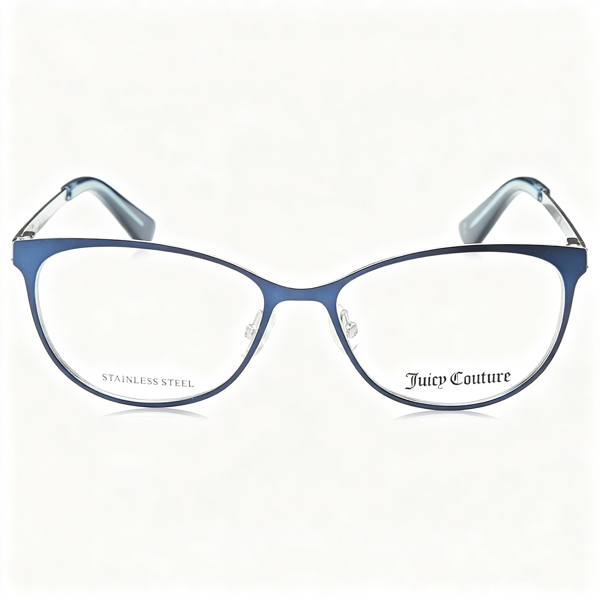 Juicy Couture Modern Unisex Matte Blue Alloy Steel Frame Non-Polarised Optical Eyewear 51mm, Photo 3