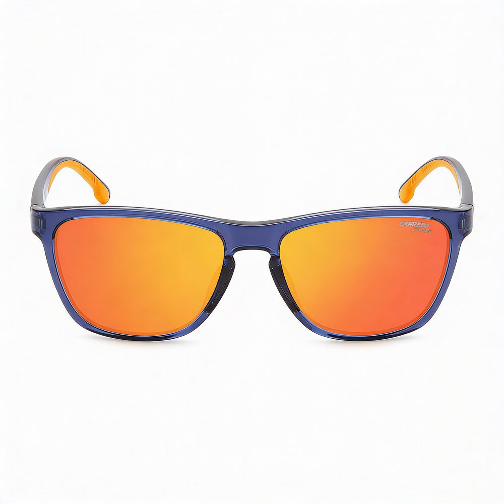 Carrera Classic 8058/S Unisex Blue Orange Injection Propionate UV Protection Sunglasses, 56mm
