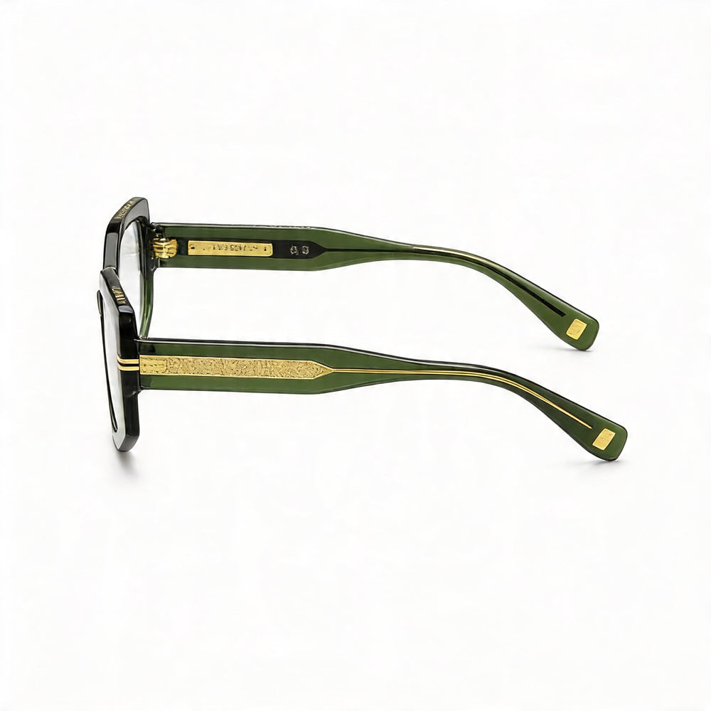 Marc Jacobs Classic Women's Green Plastic Frame Non-Polarized Multicolor Lens 53mm Sunglasses