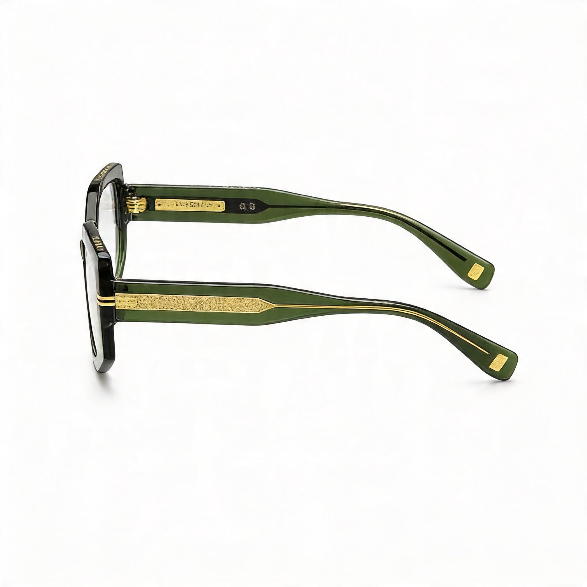 Marc Jacobs Classic Women's Green Plastic Frame Non-Polarized Multicolor Lens 53mm Sunglasses, Photo 3