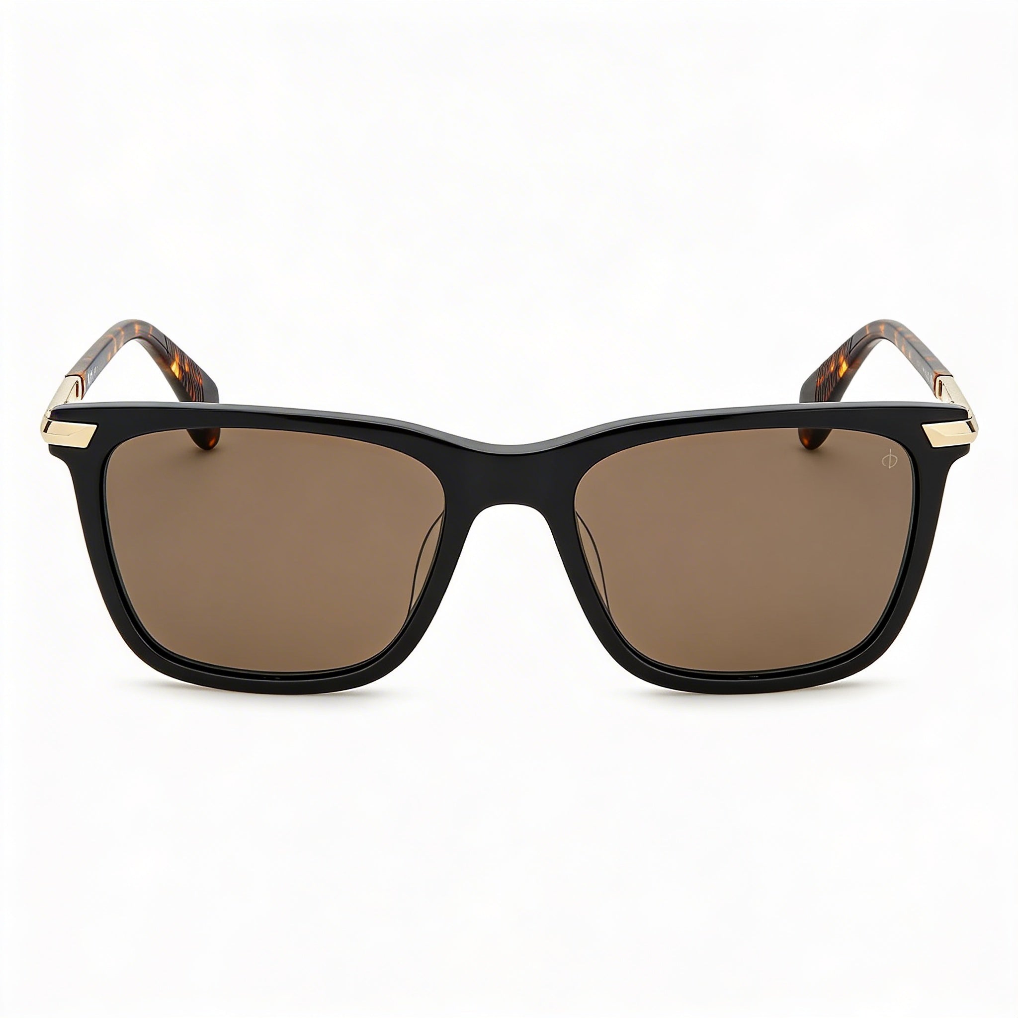 rag & bone Modern Men's Acetate Black Square Sunglasses Bronze Lenses 56mm, Photo 3