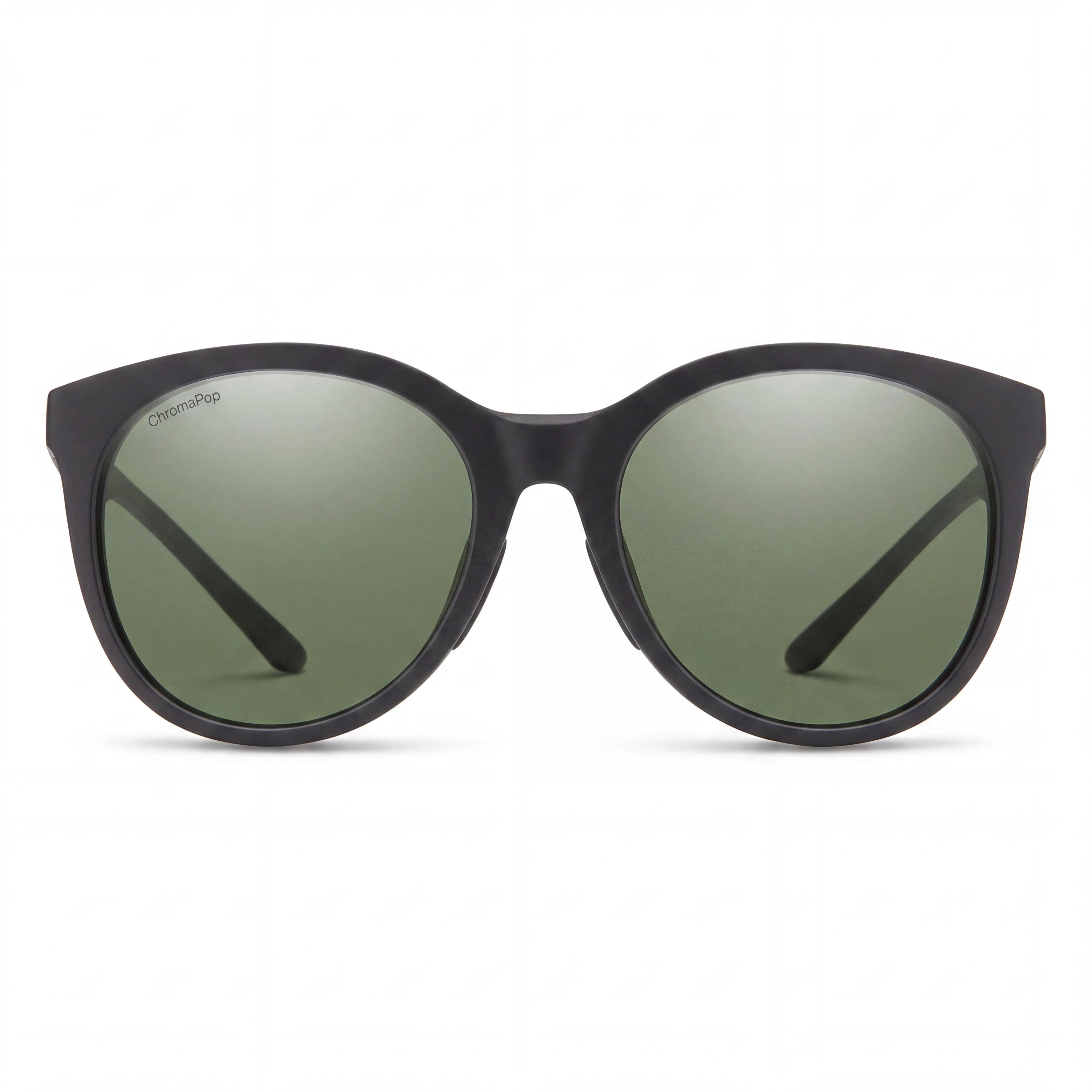 Smith Bayside Unisex Metal Matte Black Frame ChromaPop Polarized Gray Green Lenses UV Protected 54mm Sunglasses, Photo 2