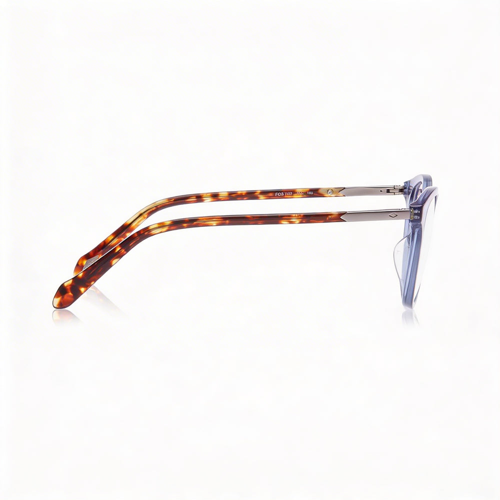 Gafas de sol unisex Fossil Modern de acetato azul de 50 mm