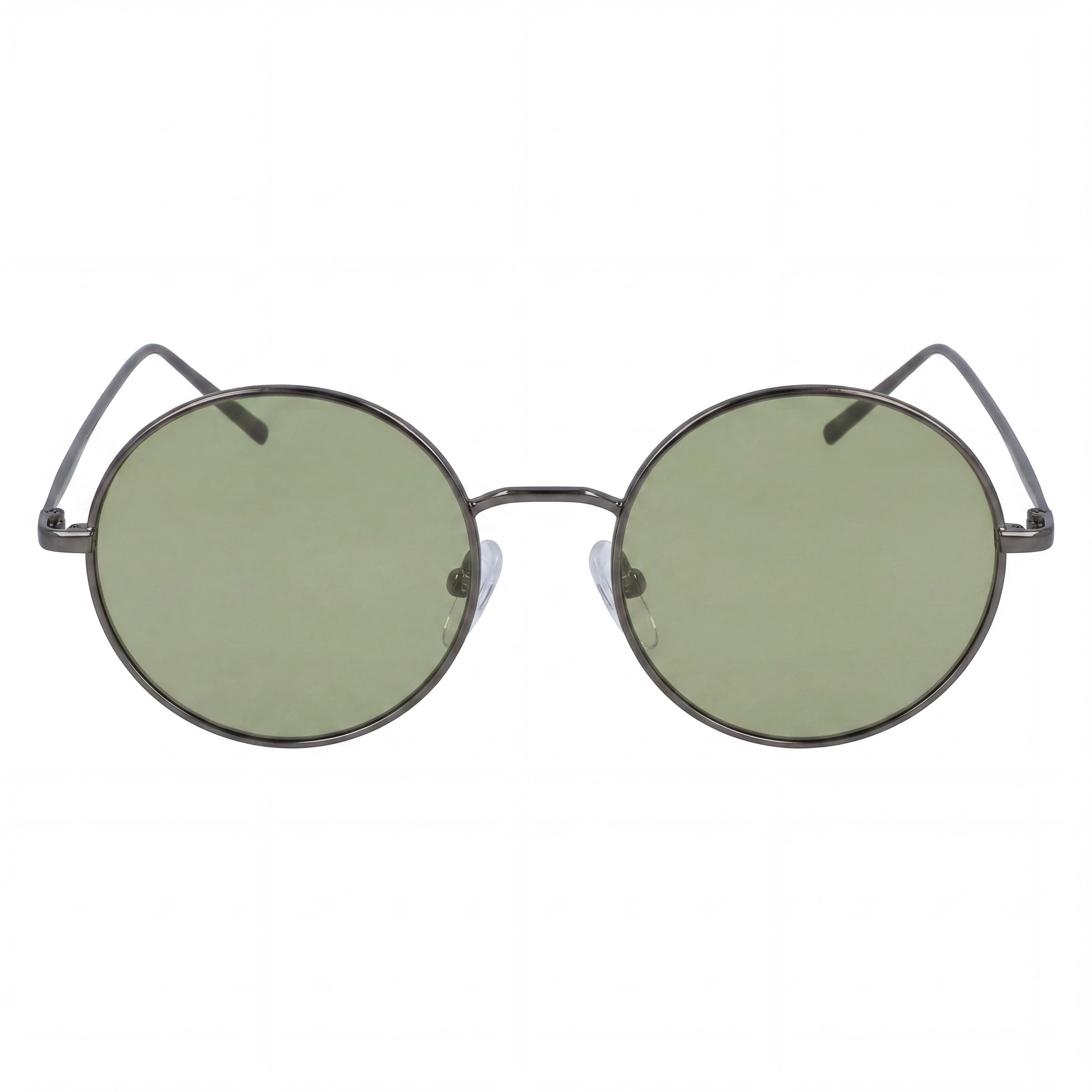 Gafas de sol redondas DKNY para mujer, montura de plástico, protección UV, no polarizadas, color verde metalizado, 47-19-135, Photo 2