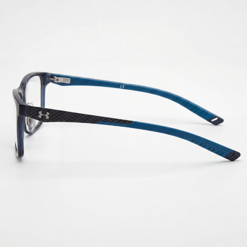 Under Armour Women's Modern Grey Blue Polyamide Injected Frame with Plastic Lenses Sunglasses 56mm