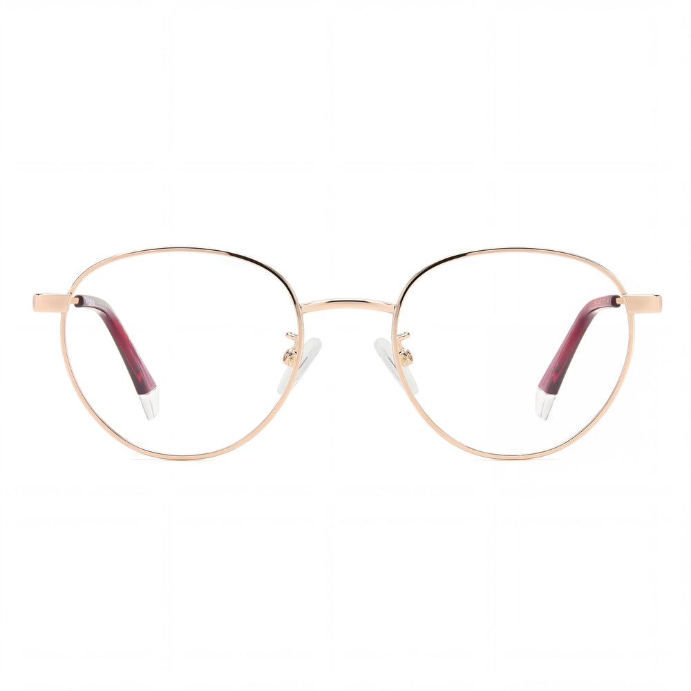 Polaroid Casual Men's Gold Copper ECO METAL Frame Plastic Lens Non Polarized Sunglasses 49-20-145mm