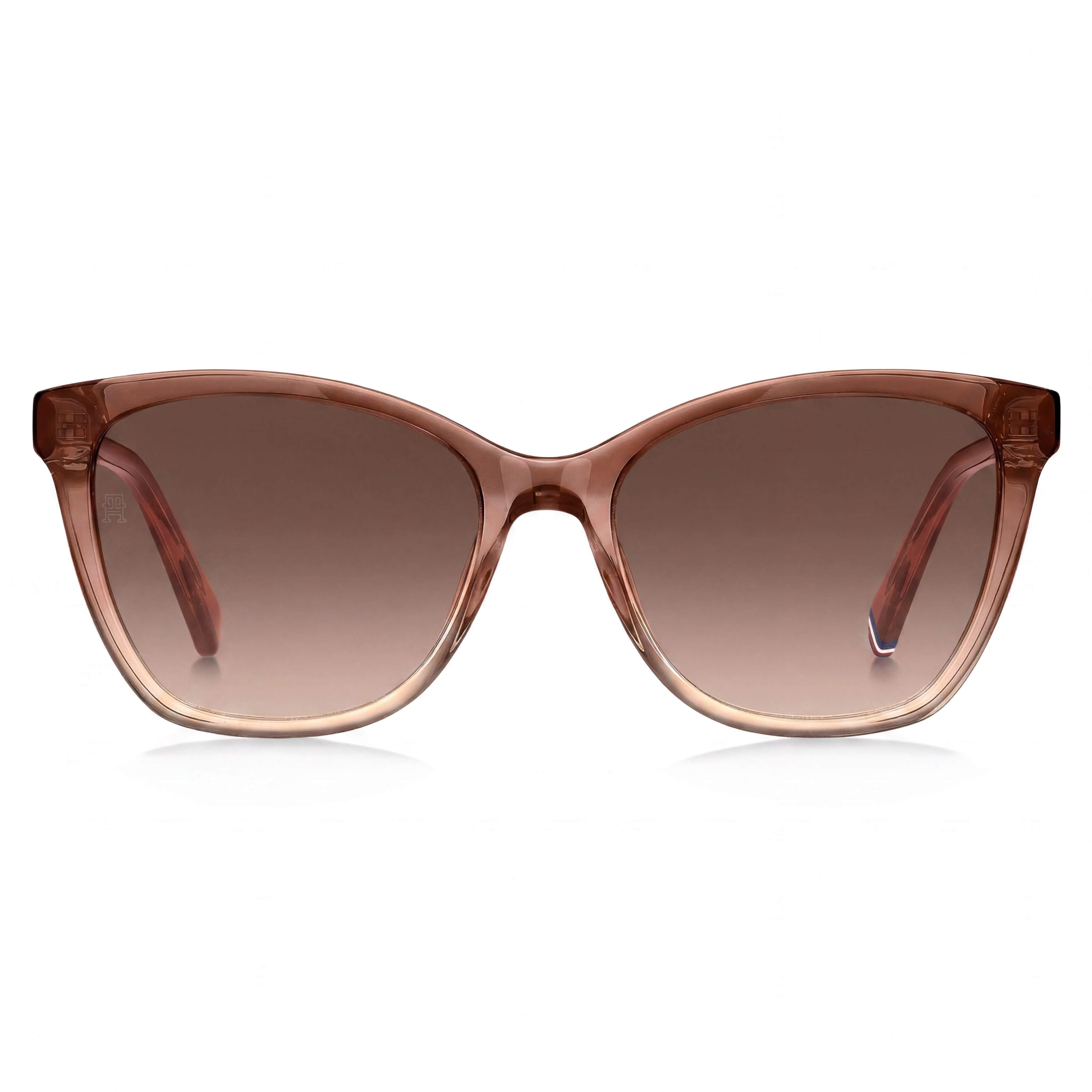 Tommy Hilfiger Th 1981/S Women's Nude Plastic Frame UV Protection Sunglasses Brown Shaded 54mm, Photo 2