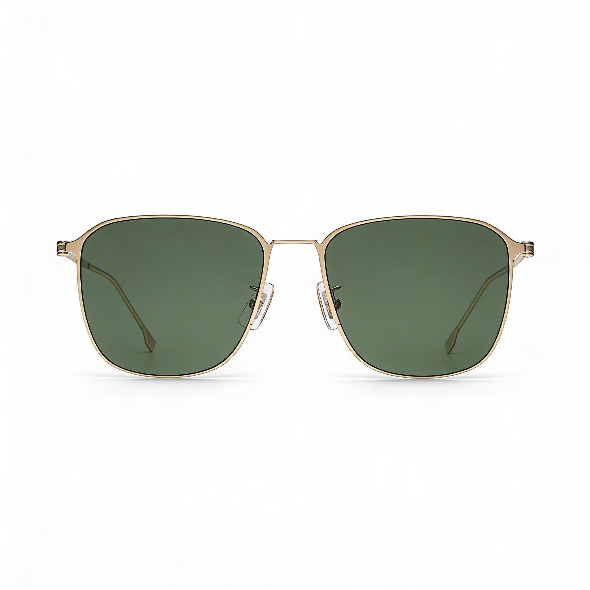 Hugo Boss Boss 1405/F/Sk Unisex Stainless Steel Matte Ruthenium Grey Frame, White Multilayer Lenses, UV Protected 59mm, Photo 2