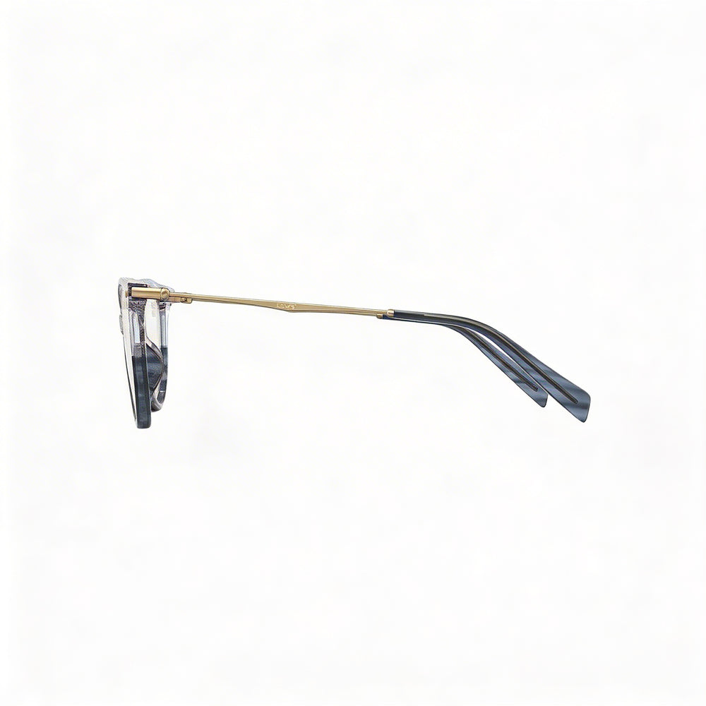 Gafas Levi's NON para mujer con montura de polimetilmetacrilato y lentes de plástico de 51 mm, color Blue Horn