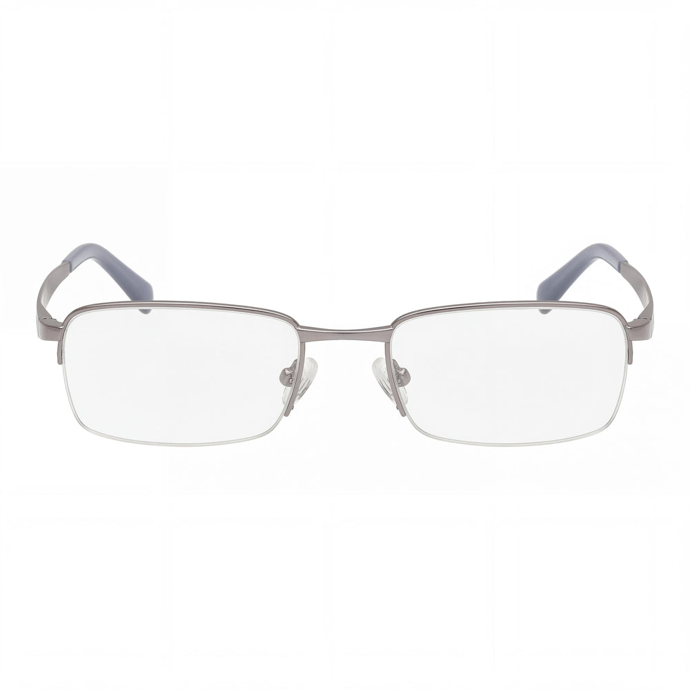 Harley-Davidson Hd50098 Men's Metal Matte Gunmetal Eyeglasses with Polycarbonate Lenses Size 57-20-145