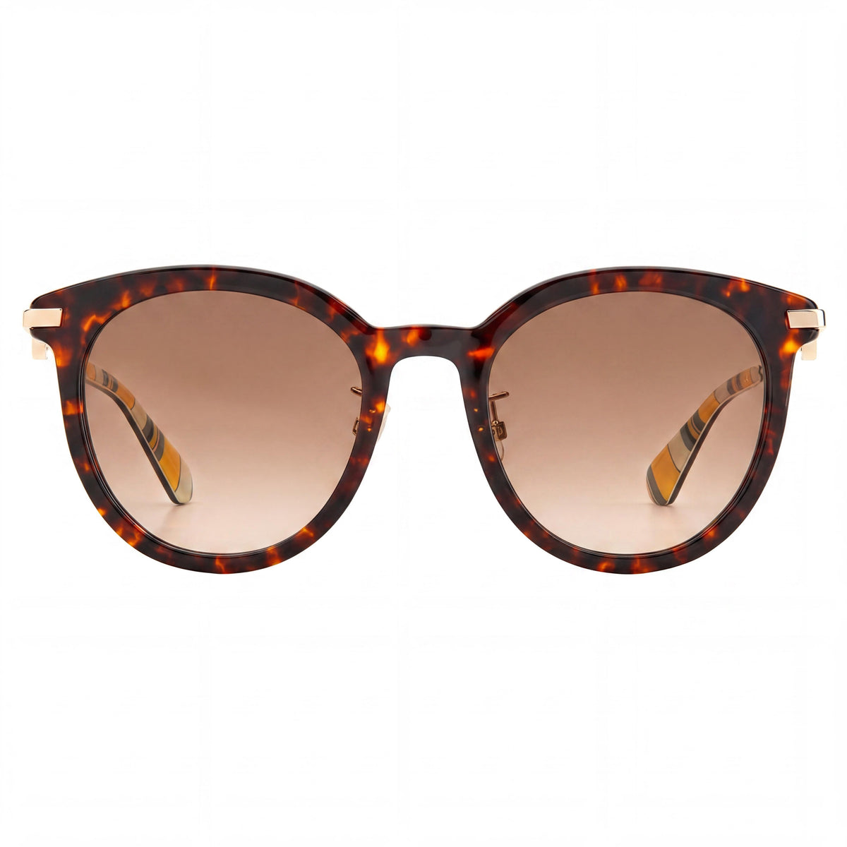 Kate Spade New York Keesey/G/S Women's Havana Plastic Frame Brown Gradient 53mm UV Protection Sunglasses, Photo 2