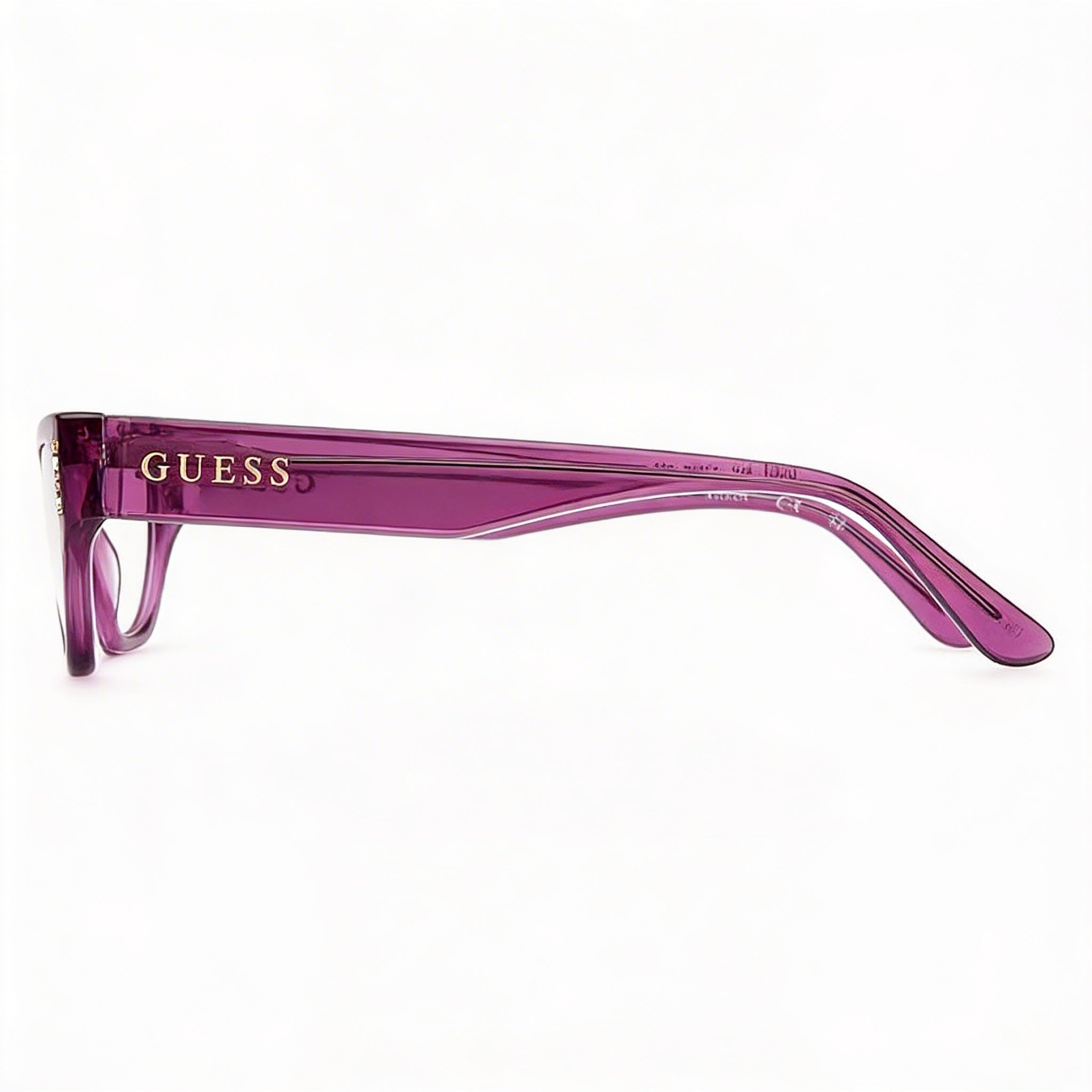 Guess GU2967 Violet Square Eyeglasses for Women, Plastic 51mm, Photo 3