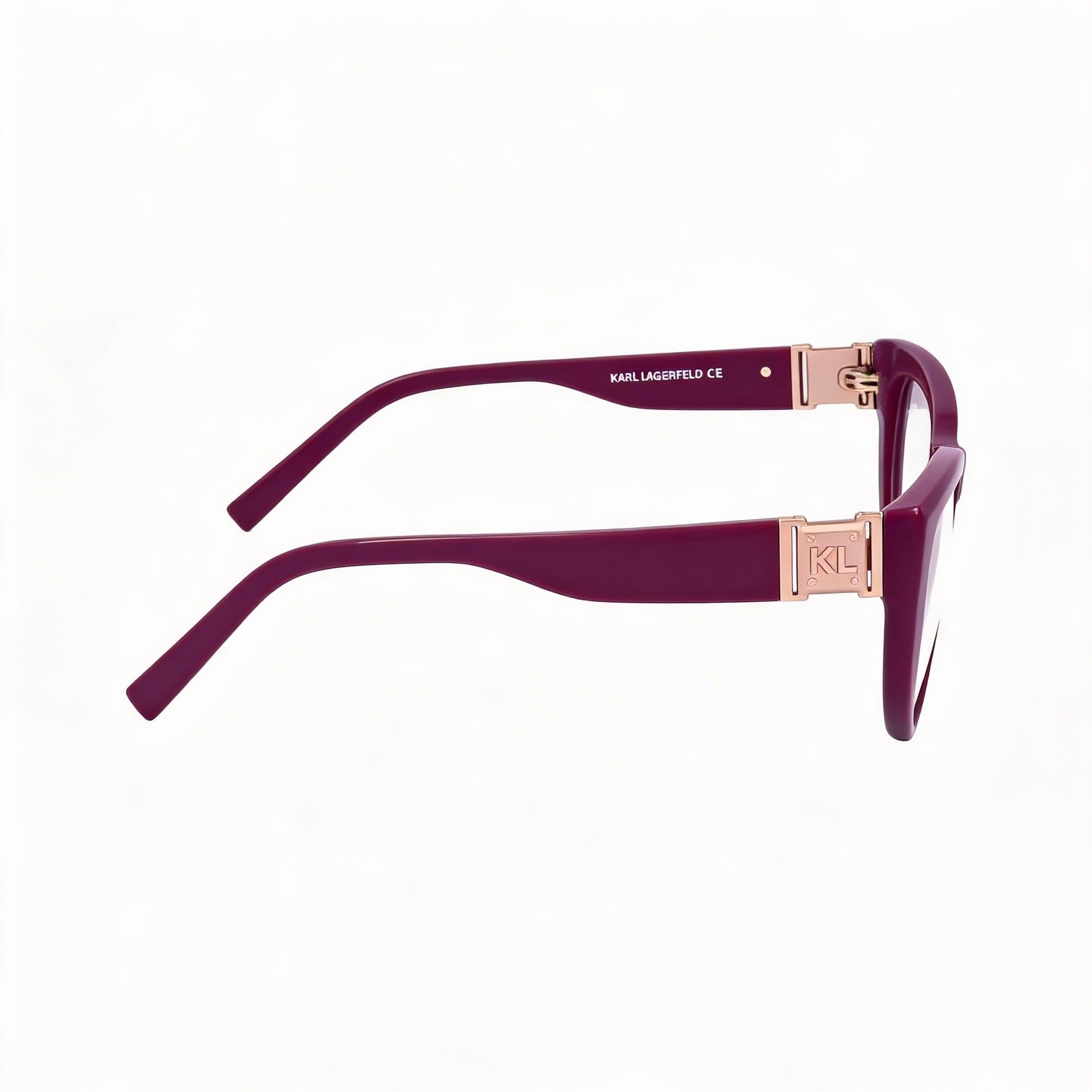 KARL LAGERFELD Modern Women's Acetate Textured Grey Sunglasses 54mm, Photo 3