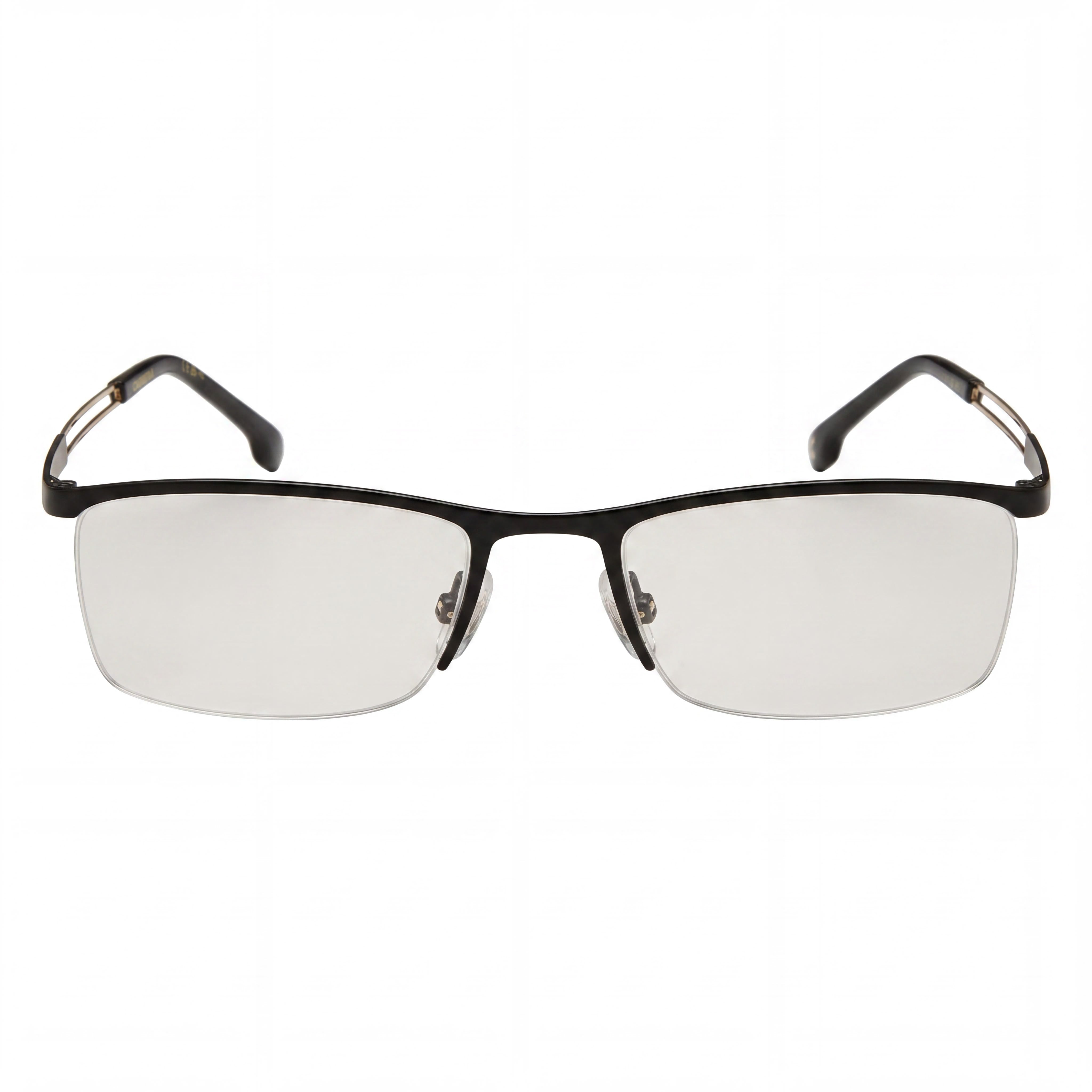 Carrera 8901 Unisex Alloy Steel Frame Eyewear in Matte Black Gold with Non-Polarized Lenses 54mm, Photo 2