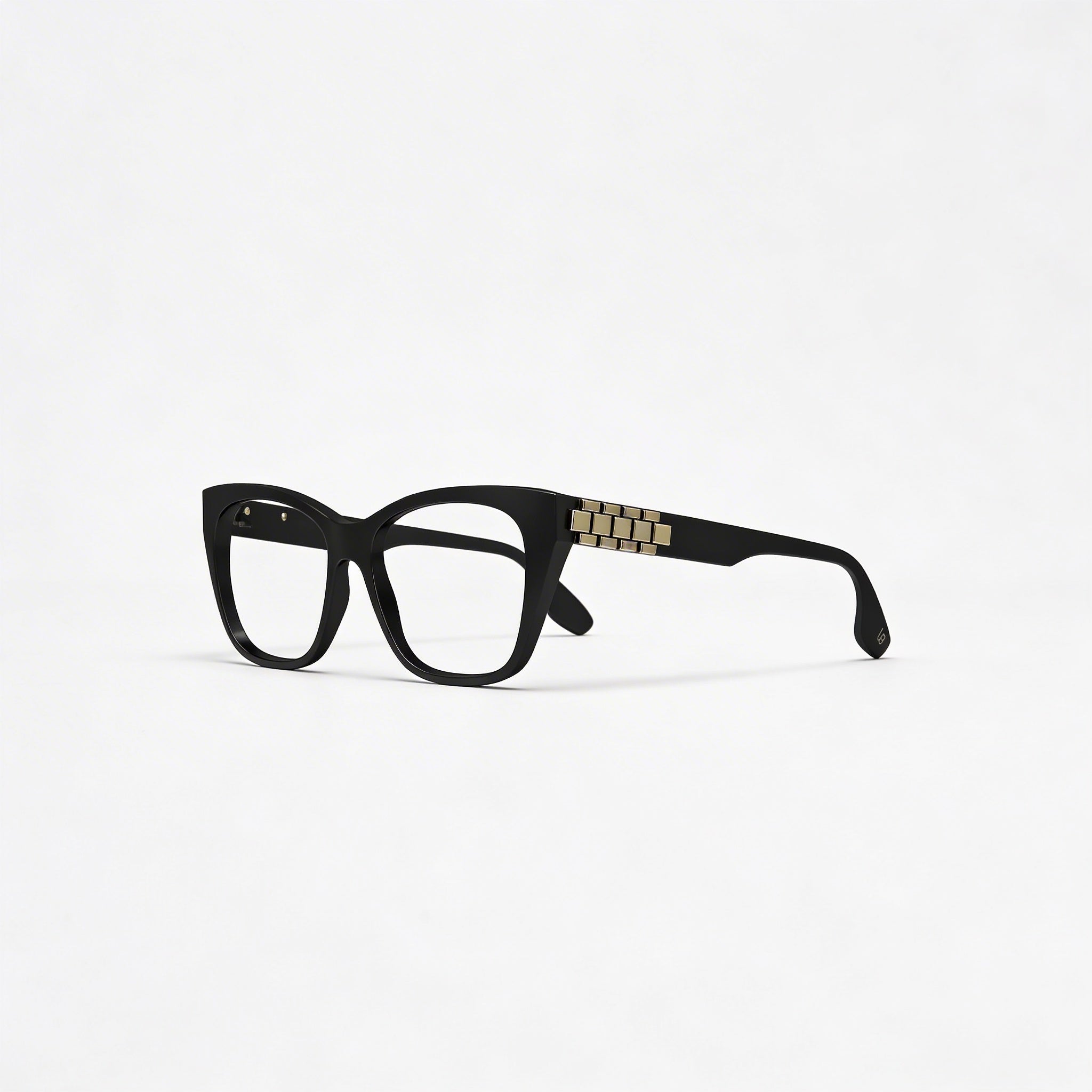 Victoria Beckham Modern Women's Sunglasses featuring a Black Acetate Frame and Black Polycarbonate Lenses, 52mm, Photo 3