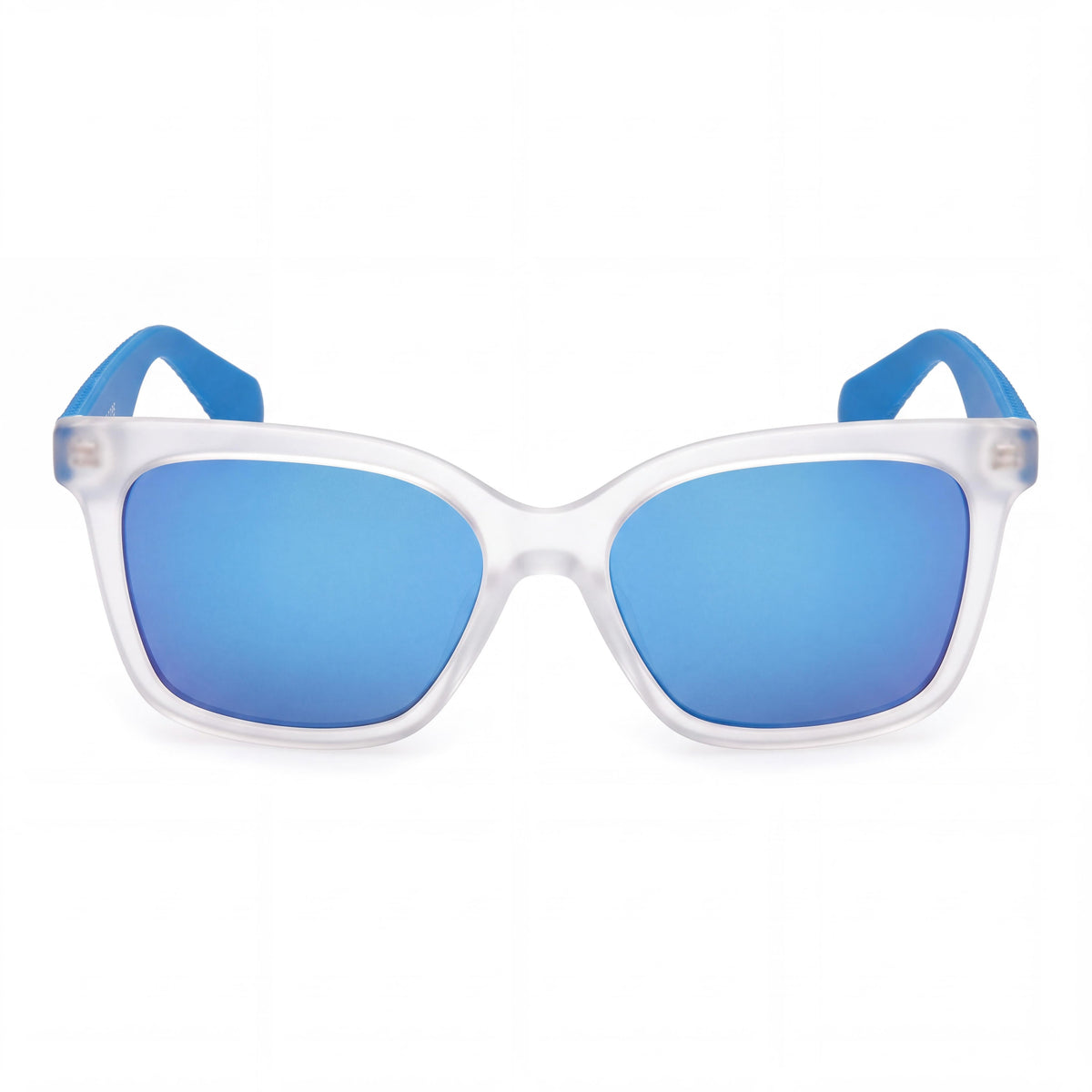 Gafas de sol Adidas Originals Casual de mujer con montura de cristal y protección UV con espejo azul, 54 mm, Photo 2