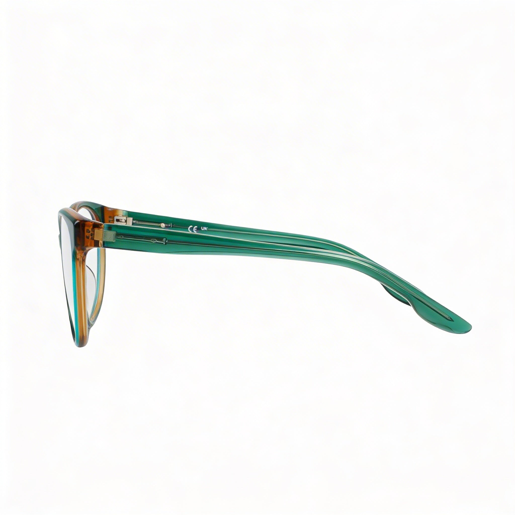 Nike 7164 Women's Optical Eyeglasses with Crystal Jade Bronzine Acetate Frame and Polycarbonate Lenses 52mm, Photo 3